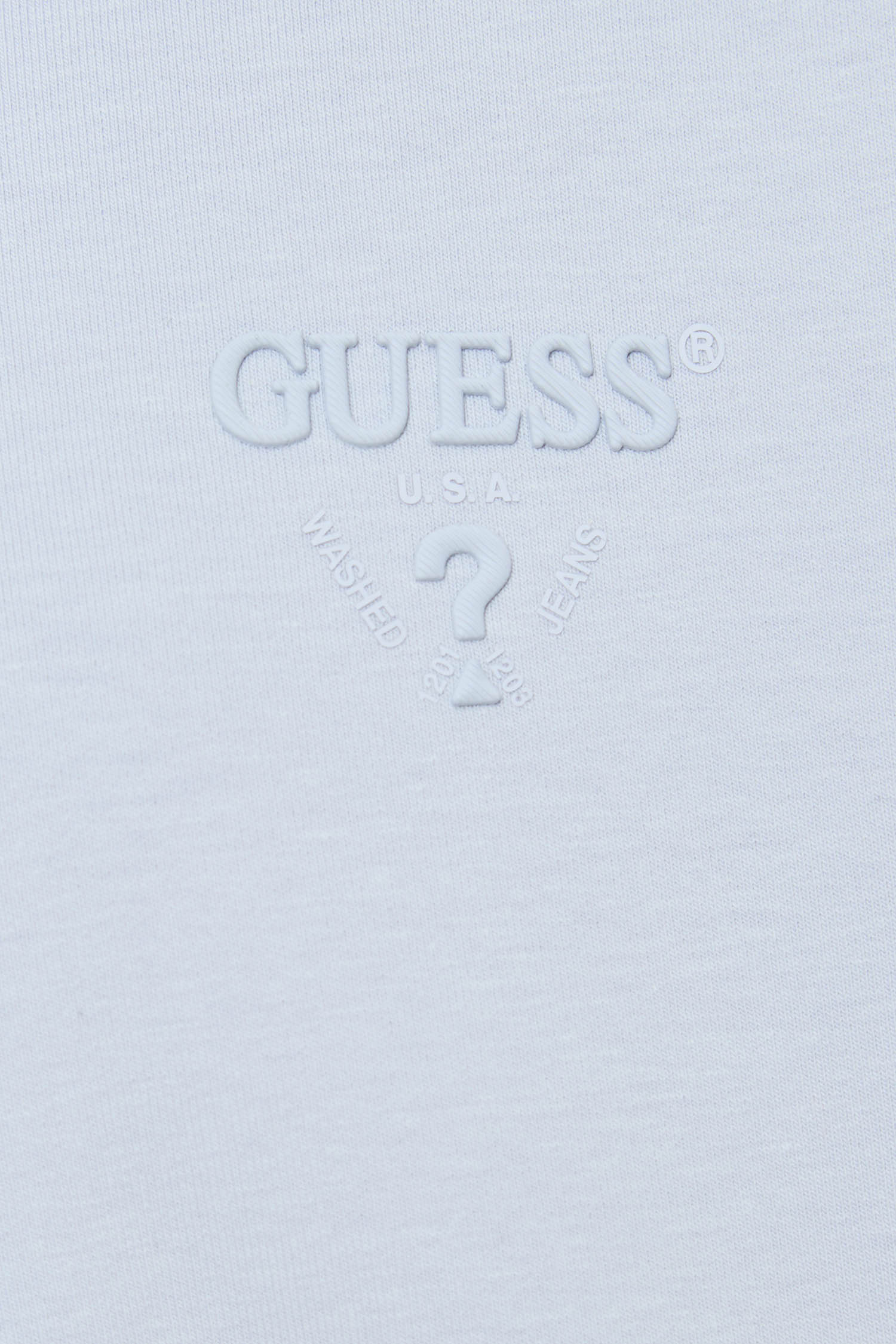 Жіноча блакитна кофта на блискавці Guess V6GQ14.K3092;A70S