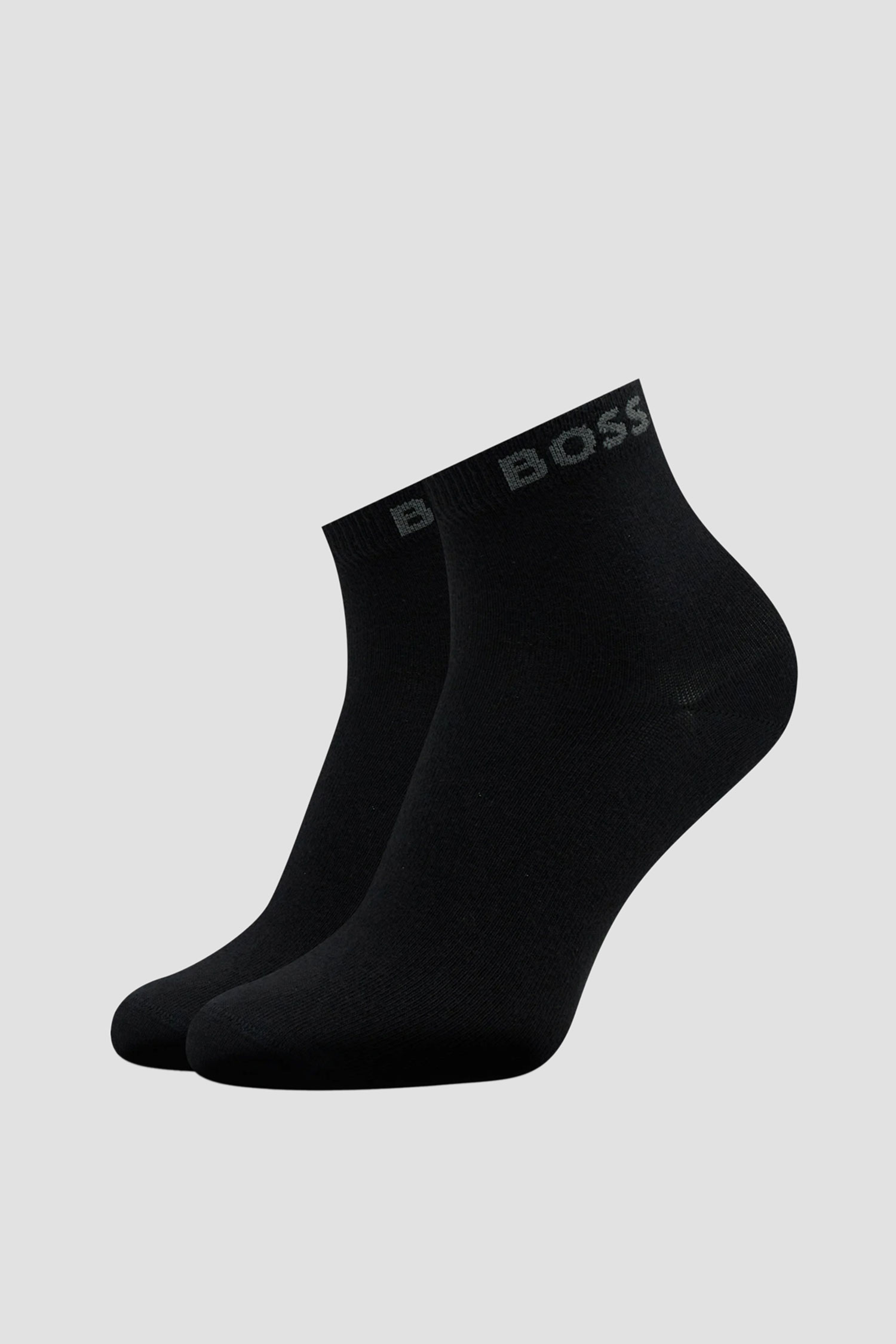 Чоловічі чорні шкарпетки (2 пари) BOSS 50491208;001