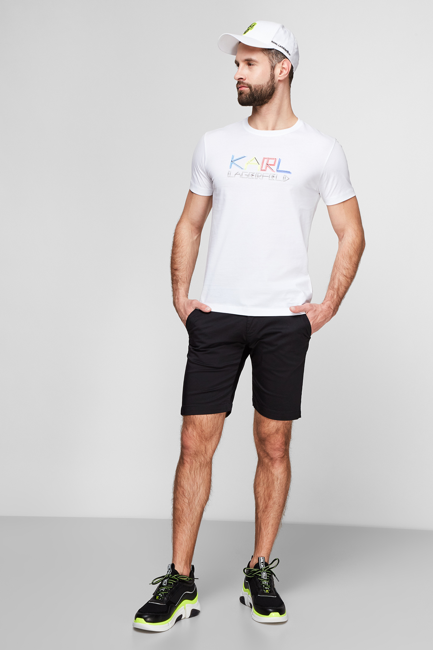 Чоловічі чорні шорти Karl Lagerfeld 511801.255811;990