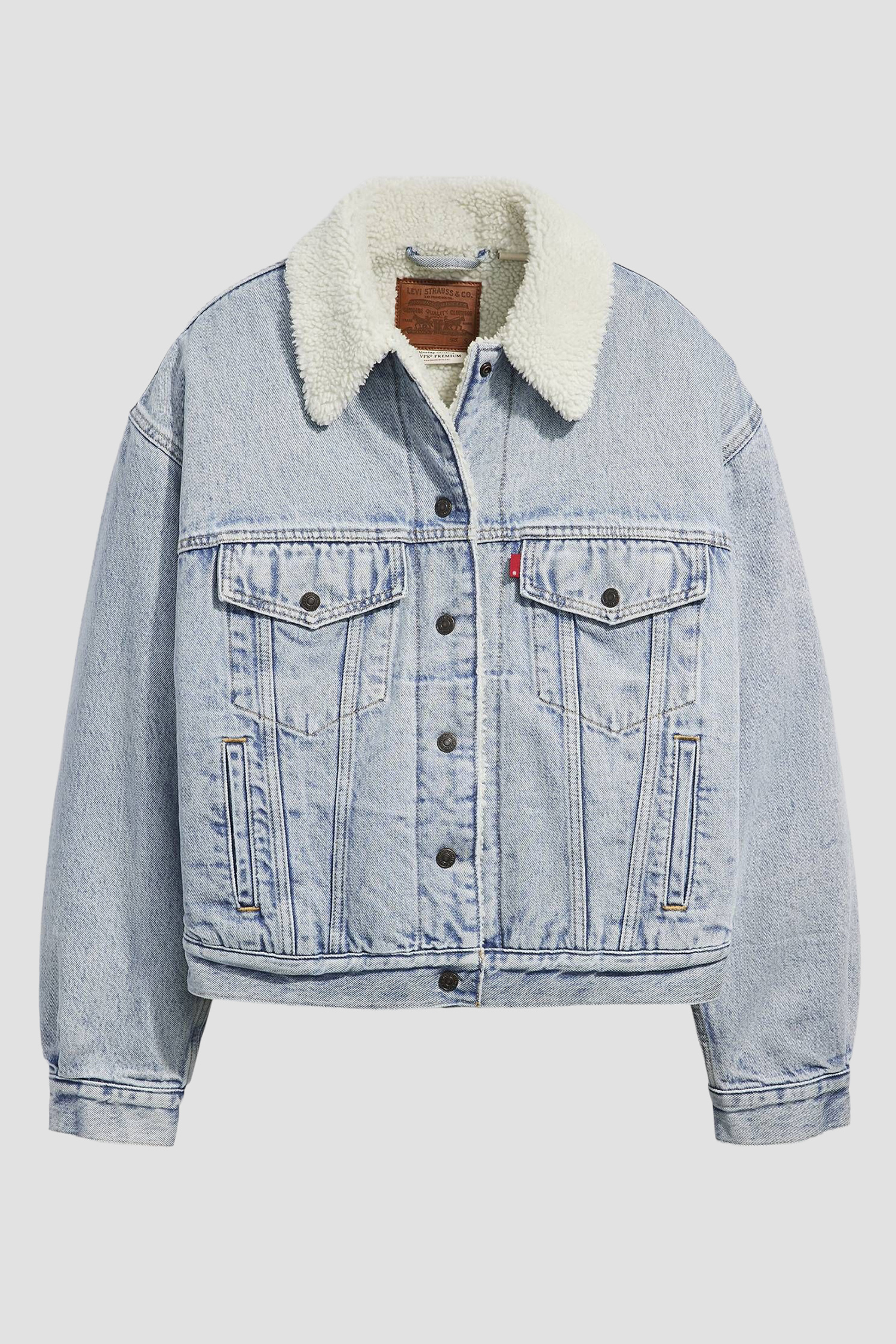 Женская голубая джинсовая куртка Levi’s® A4435;0010