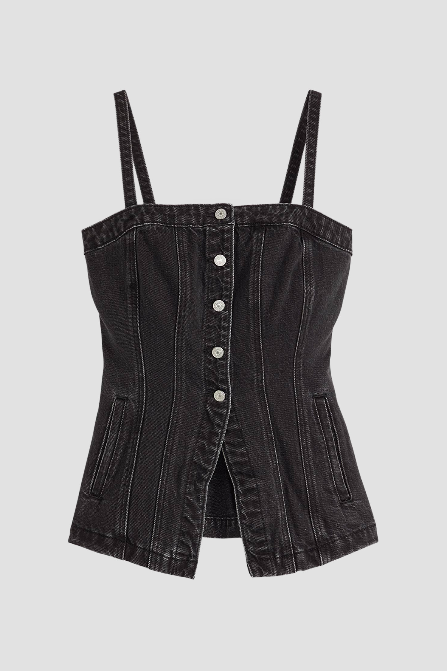 Женский черный джинсовый топ Levi’s® 003Z5;0000