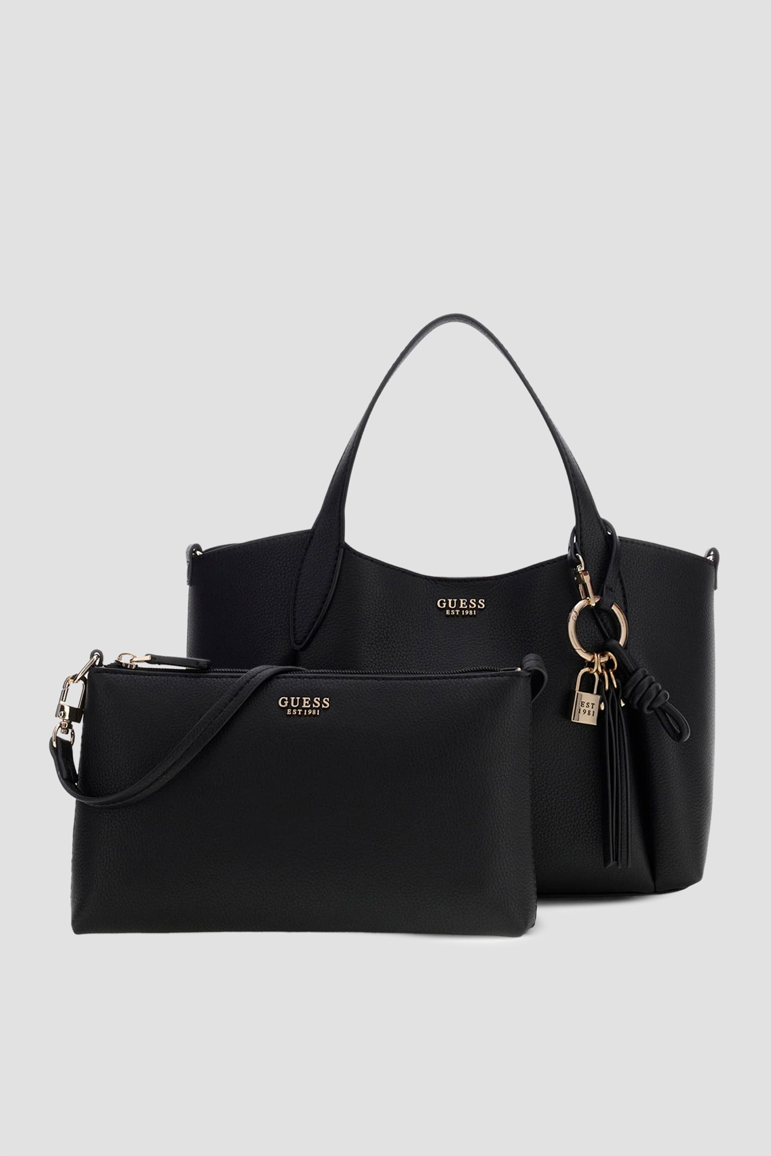 Женская черная сумка Guess HWBG97.35060;BLA