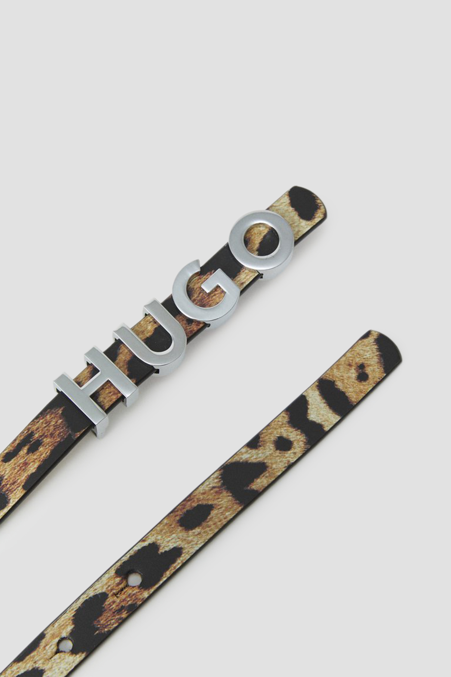 Женский кожаный ремень с узором HUGO 50554099;995