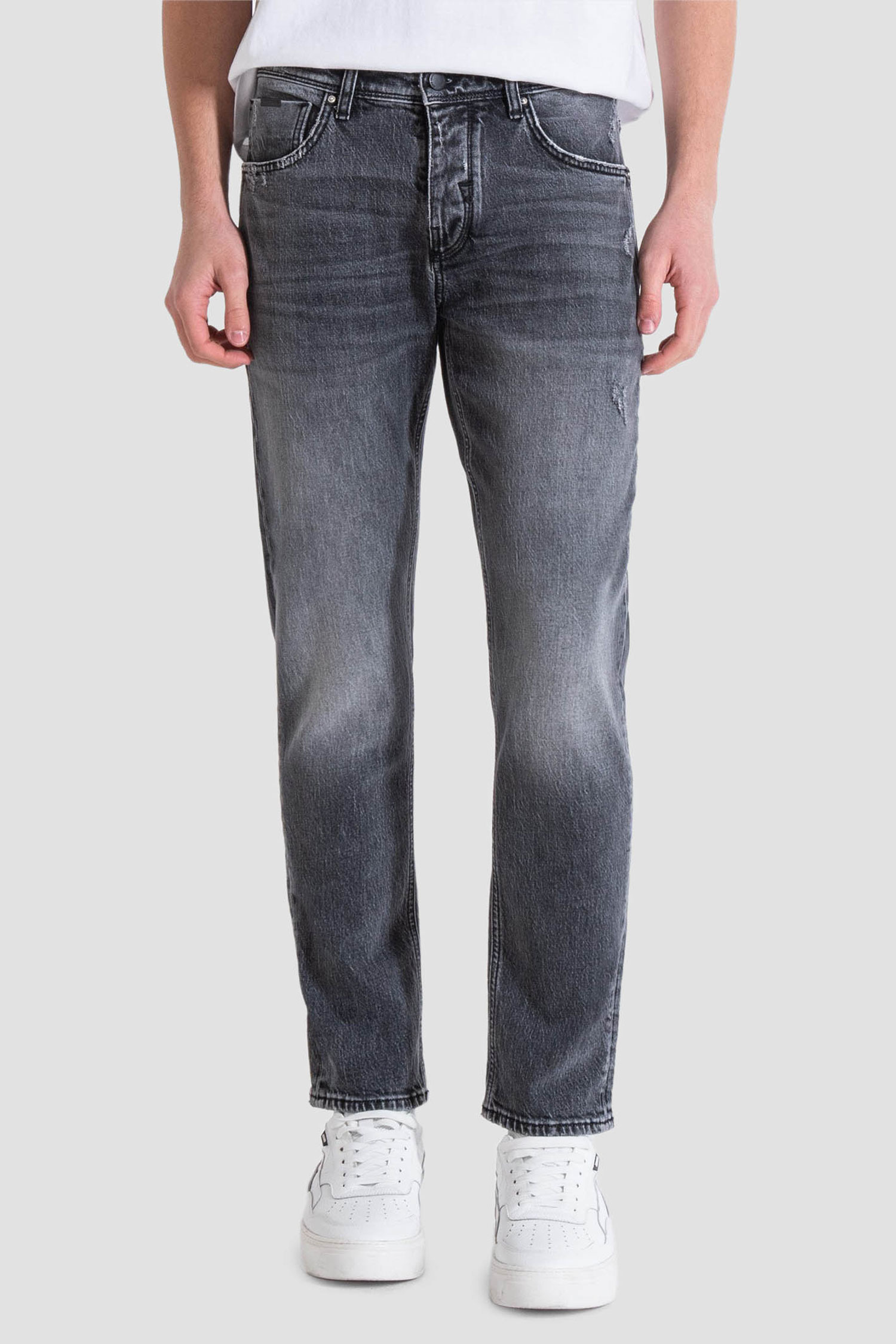 Мужские серые джинсы Antony Morato MMDT00275.FA750477;9000