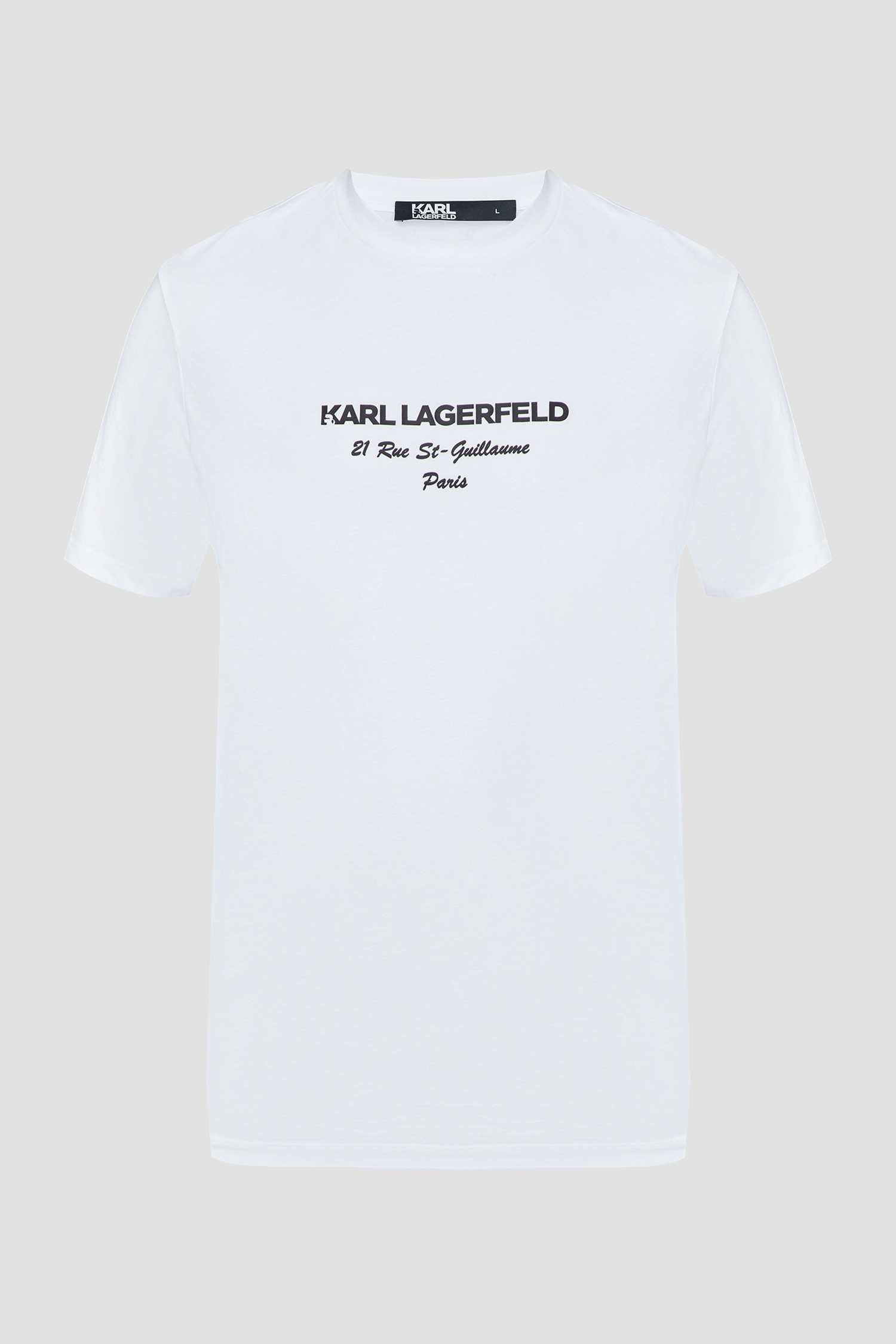 Чоловіча біла футболка Karl Lagerfeld 532224.755035;10