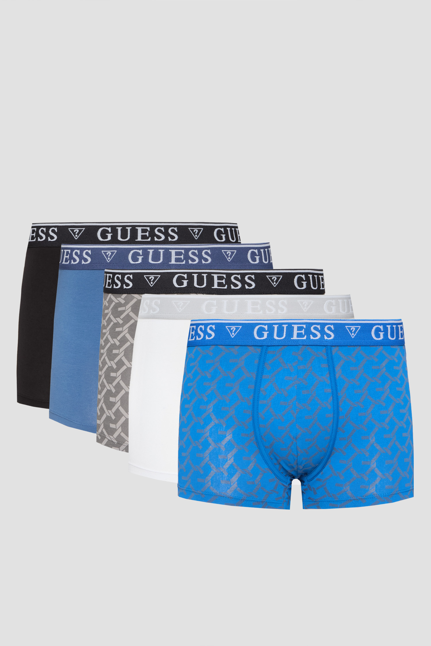 Чоловічі боксери (5 шт) Guess U5BG16.K6YW1;PM0L