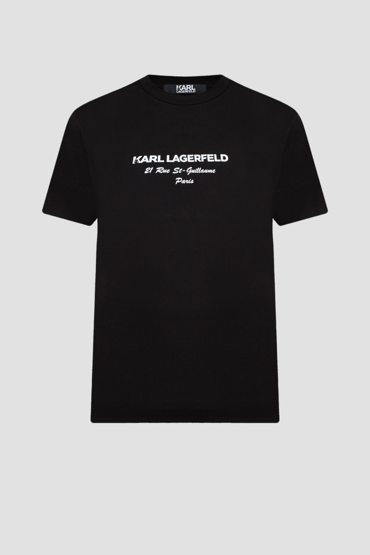 Мужская черная футболка Karl Lagerfeld 542224.755056;990