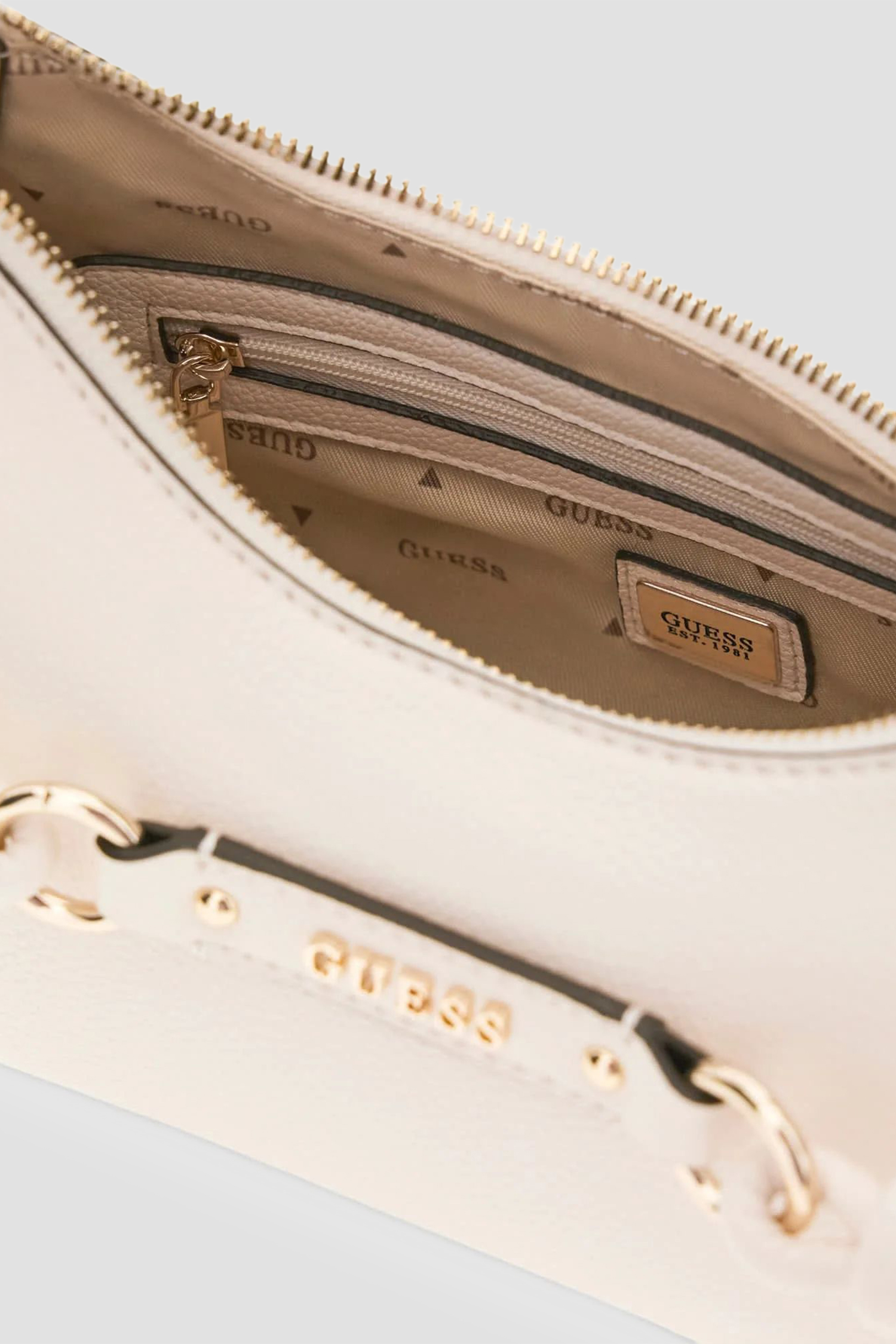 Женская белая сумка Guess HWBG97.42170;OFF