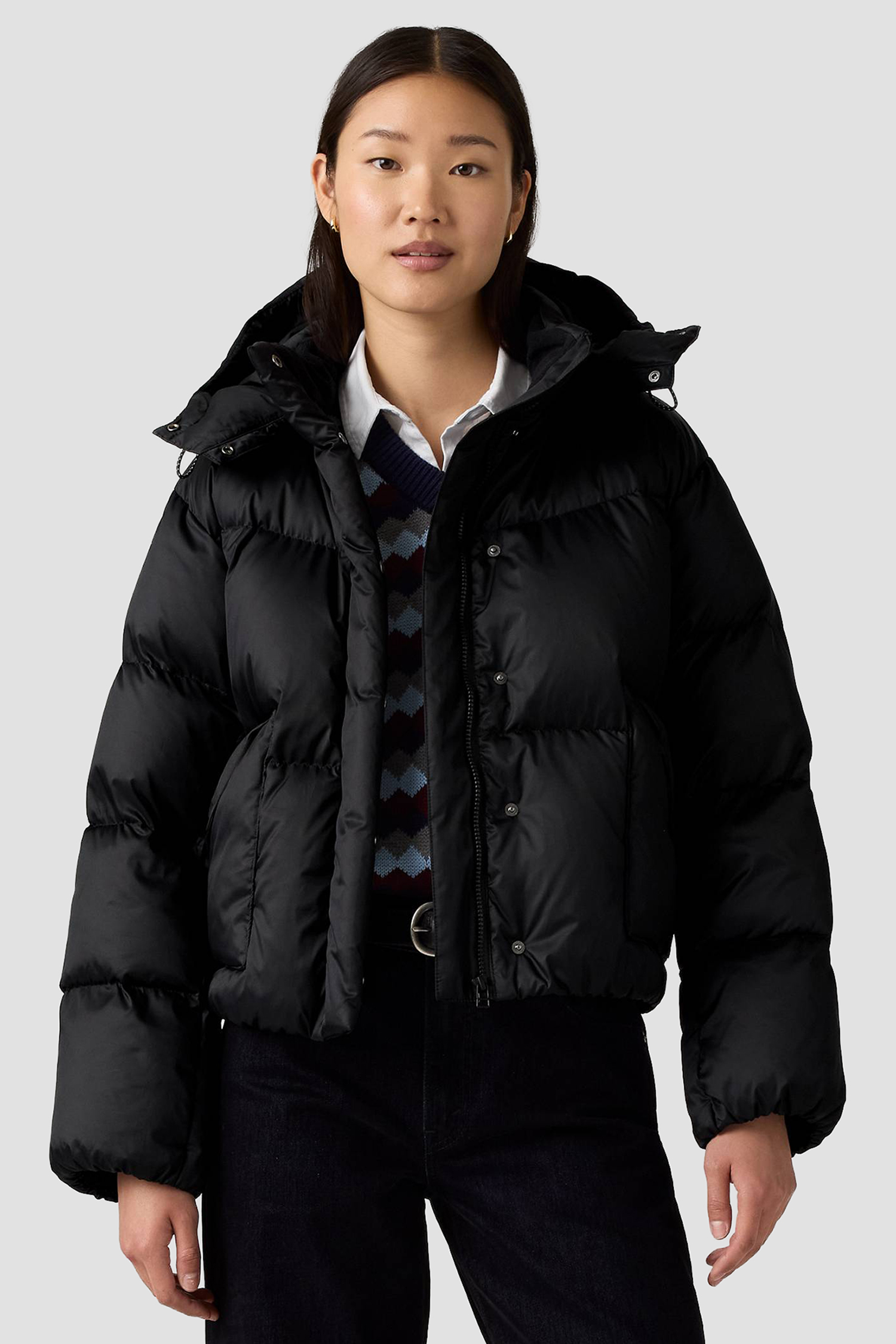 Женский черный пуховик Levi’s® 003MD;0001