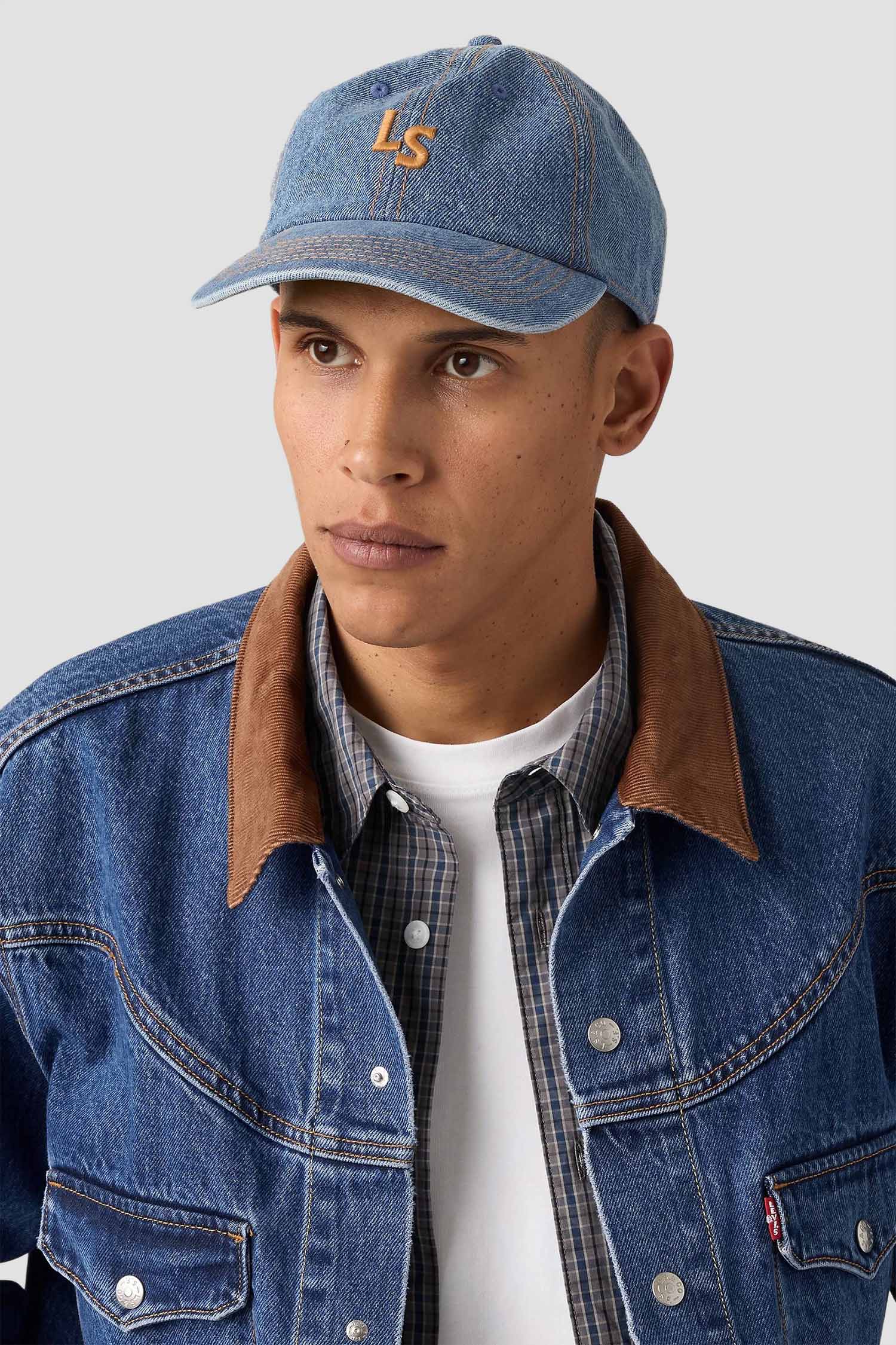 Чоловіча блакитна кепка Levi’s® 004BS;0002