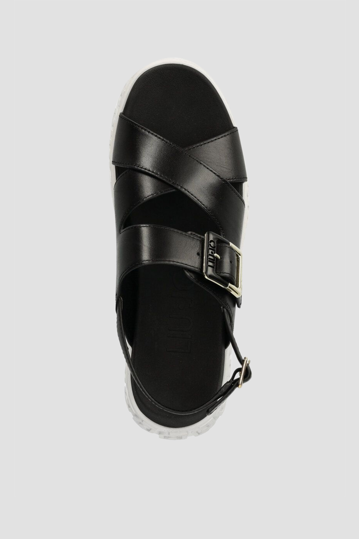 Жіночі чорні шкіряні сандалі Liu Jo BA4131.P0102;22222