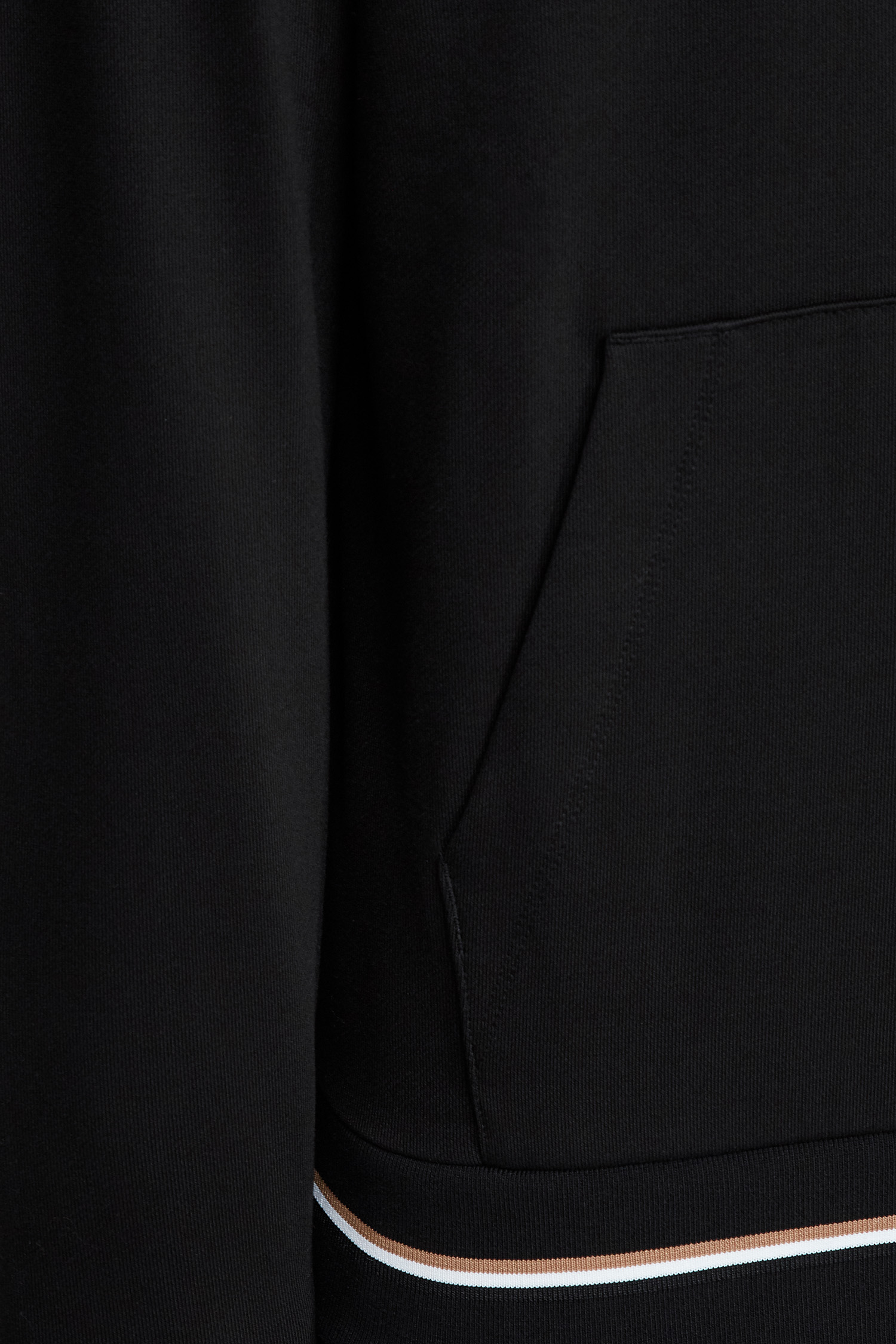 Мужское черное худи BOSS 50489502;001