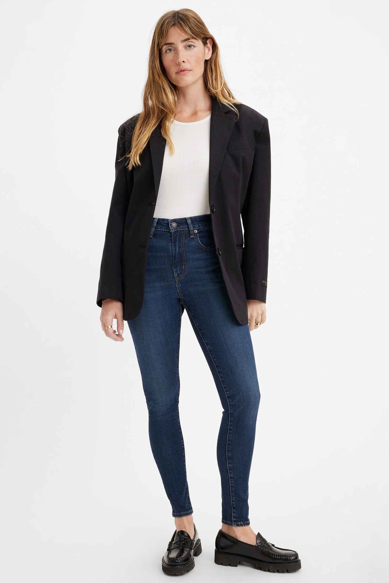 Жіночі сині джинси 721™ High Rise Skinny Levi’s® 18882;0540