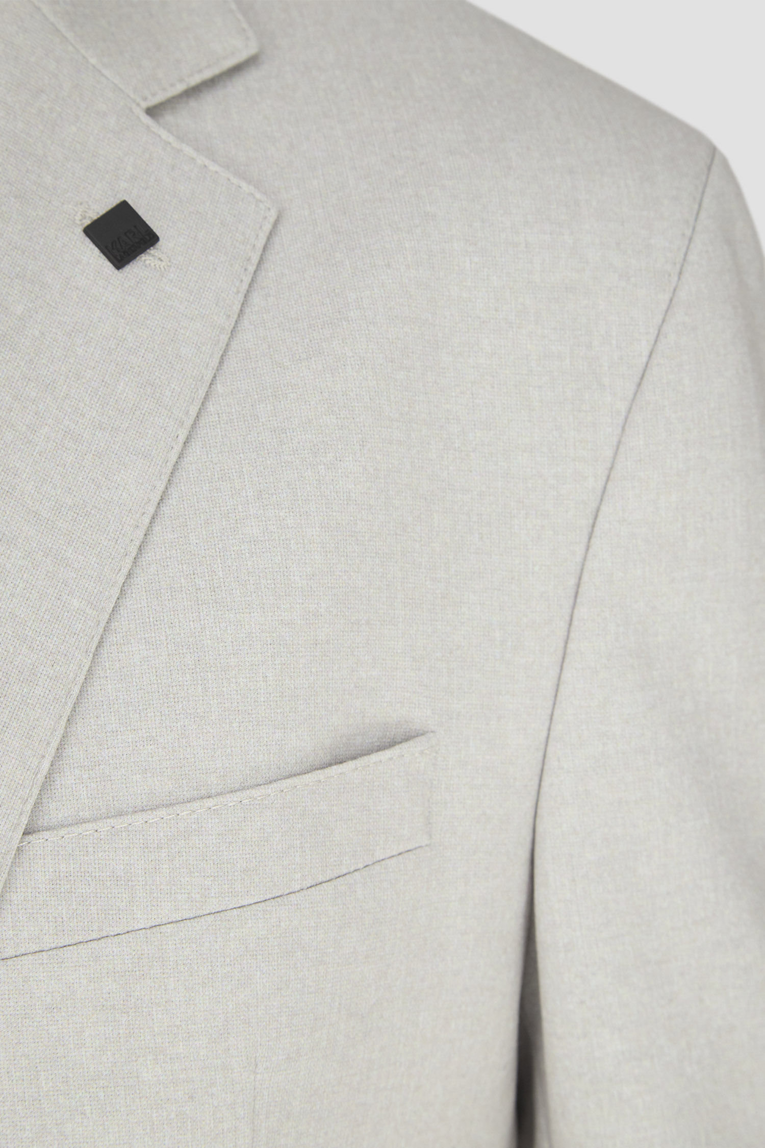 Мужской бежевый блейзер Karl Lagerfeld 542008.155280;410