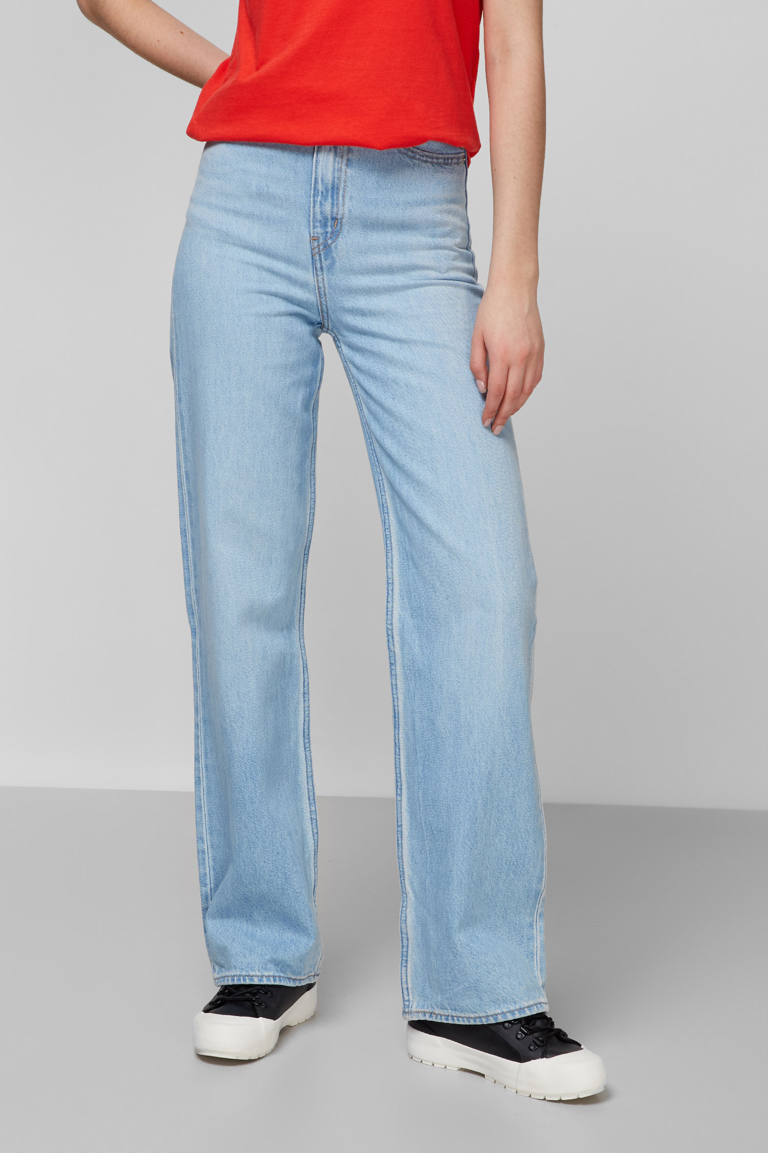 Блакитні джинси для дівчат High Loose Levi’s® 26872;0007