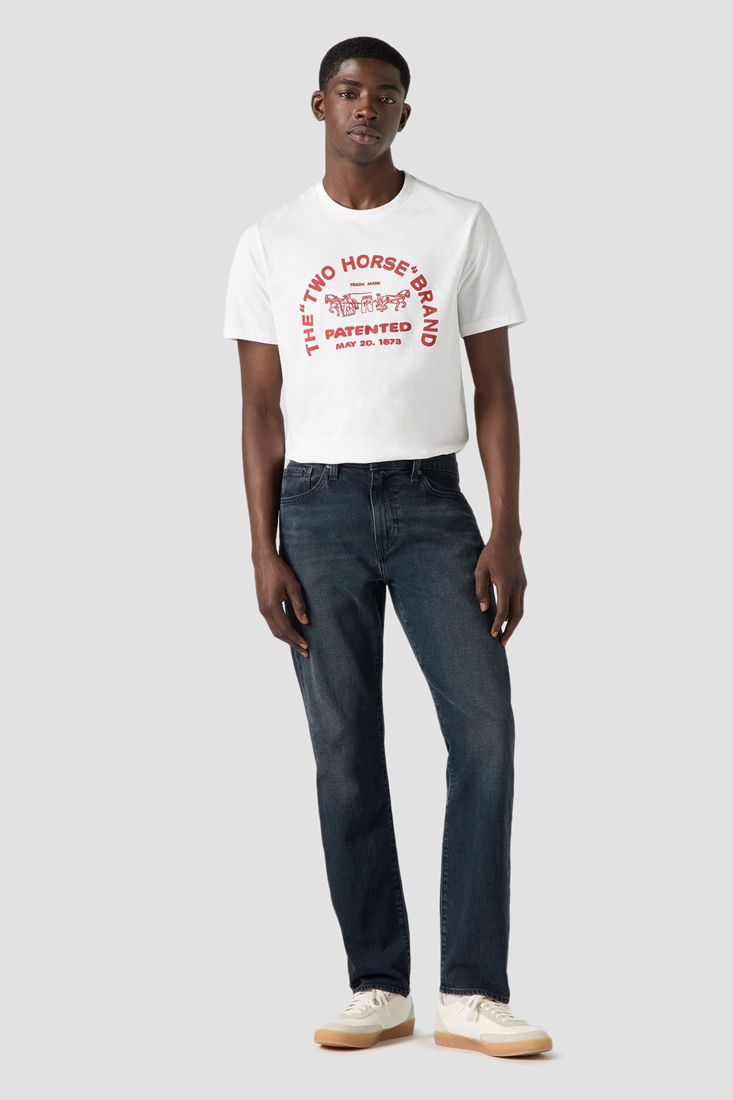 Чоловічі темно-сині джинси 502™ Taper Levi's® 29507;1574 — Ultrashop
