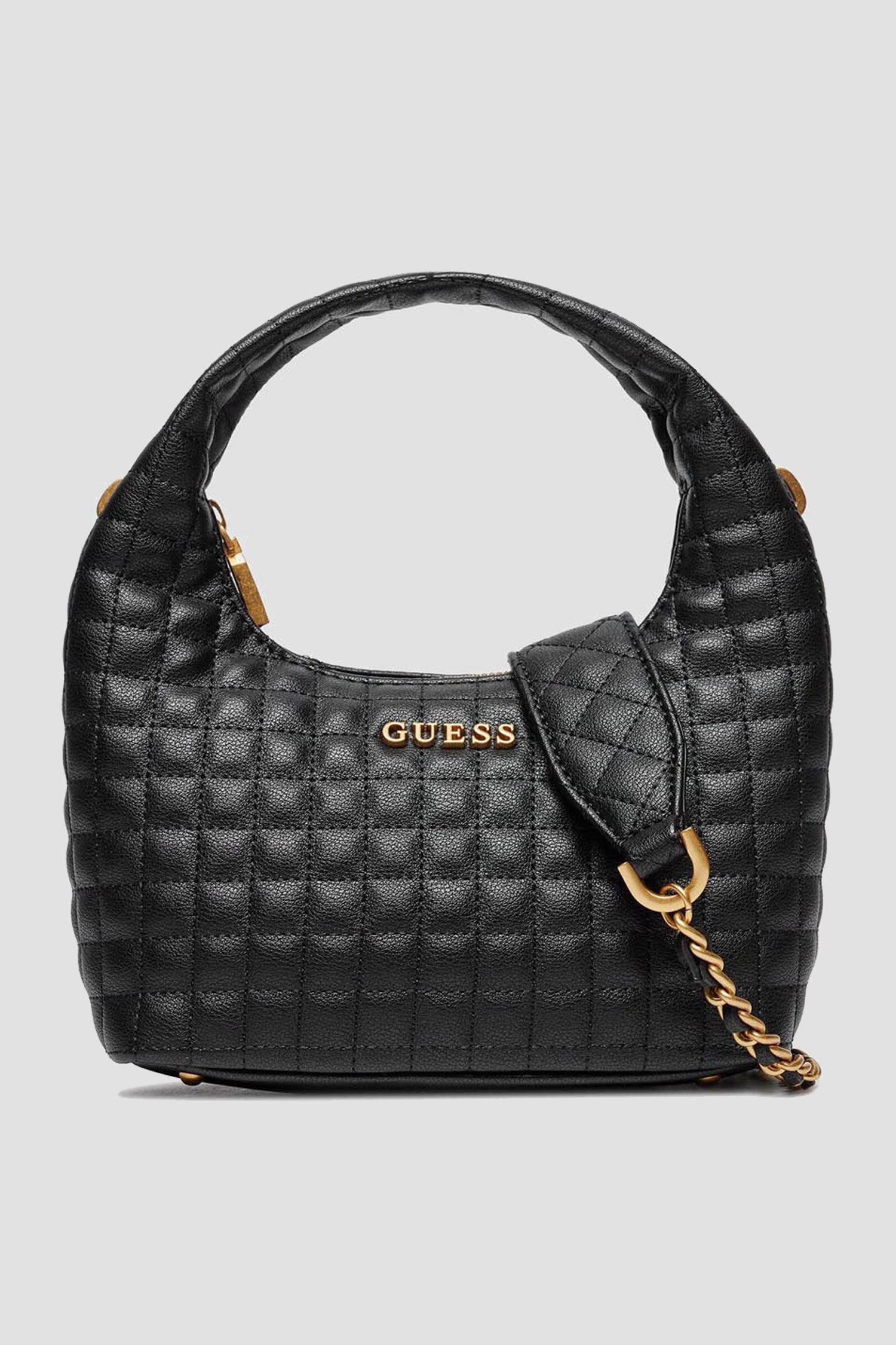 Женская черная сумка Guess HWQA91.87120;BLA
