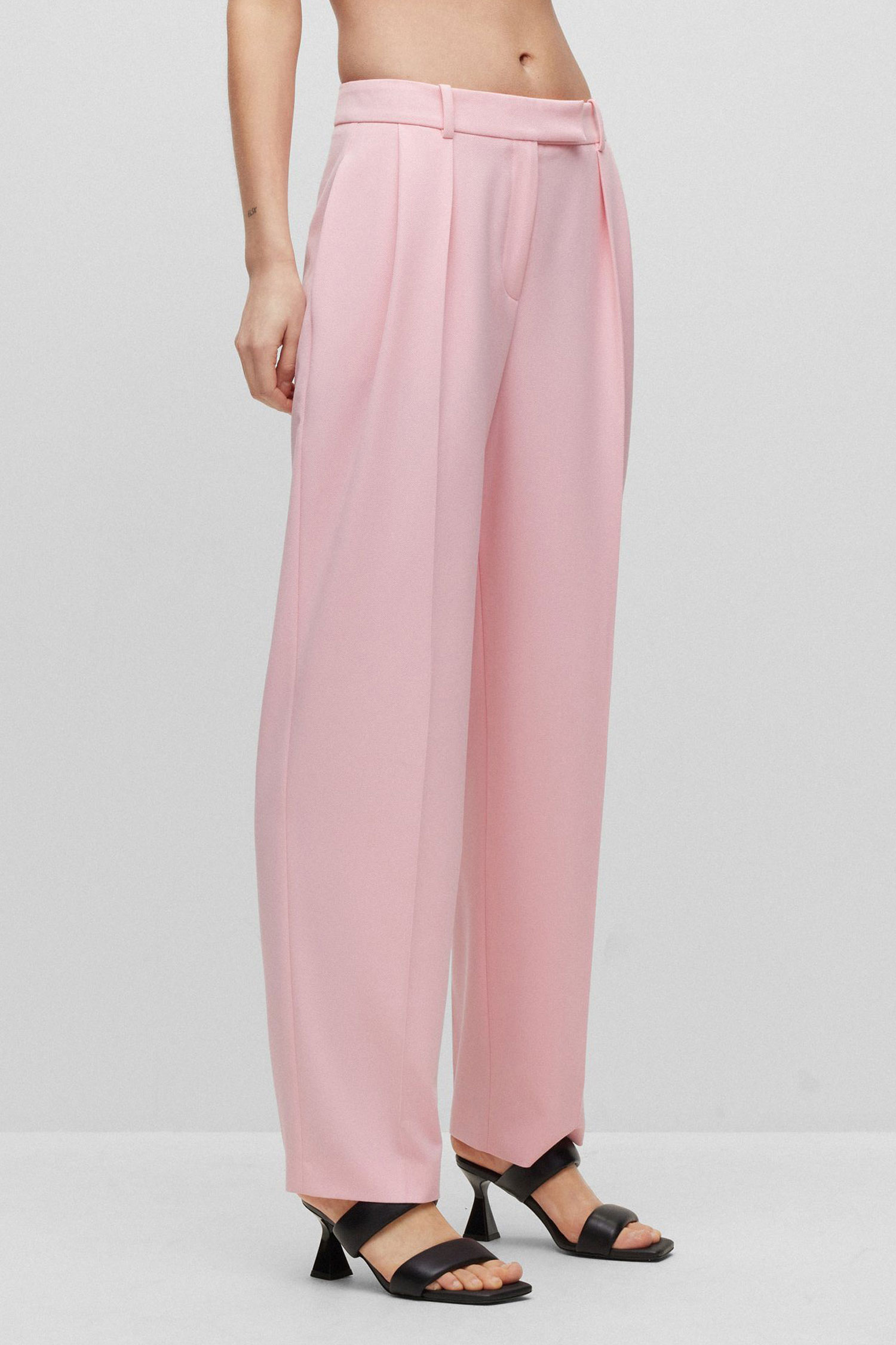 Женские розовые брюки HUGO 50489275;685