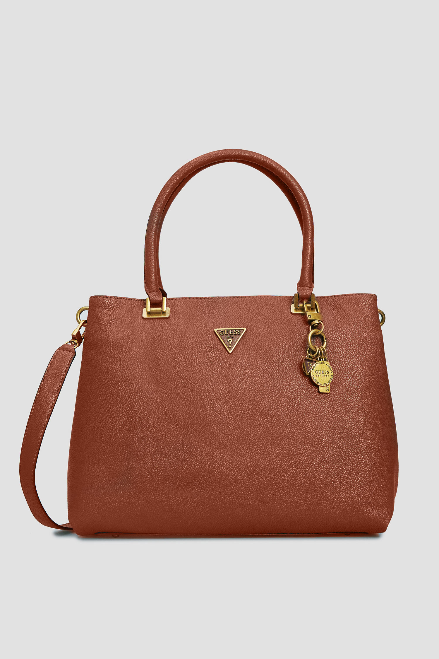 Женская коричневая сумка Guess HWVB78.78100;COG