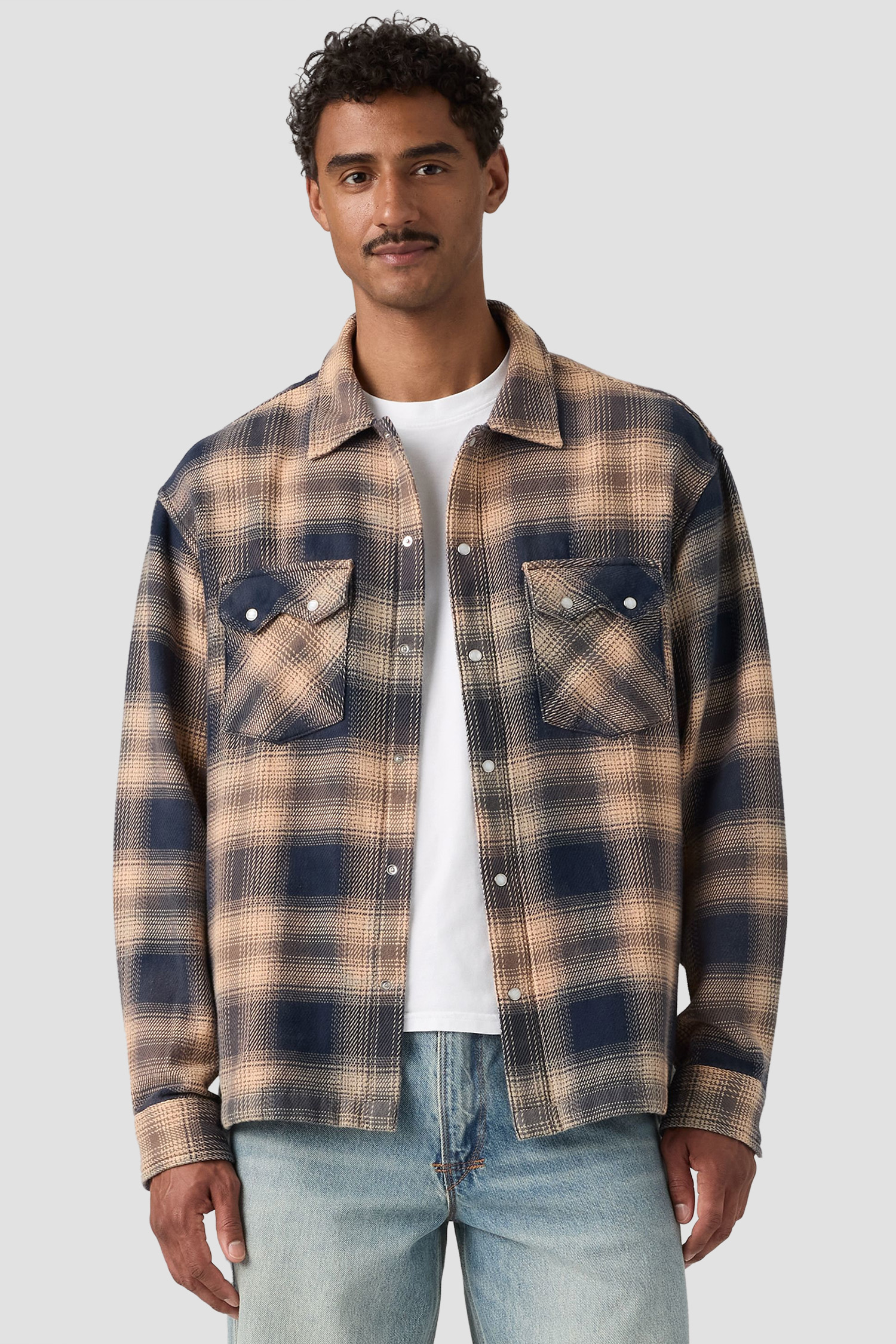 Мужская рубашка в клетку Levi’s® 0085P;0001