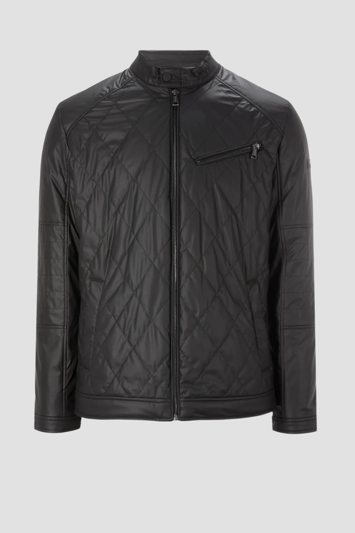 Мужская черная куртка Guess M4RL01.WFHD0;JBLK