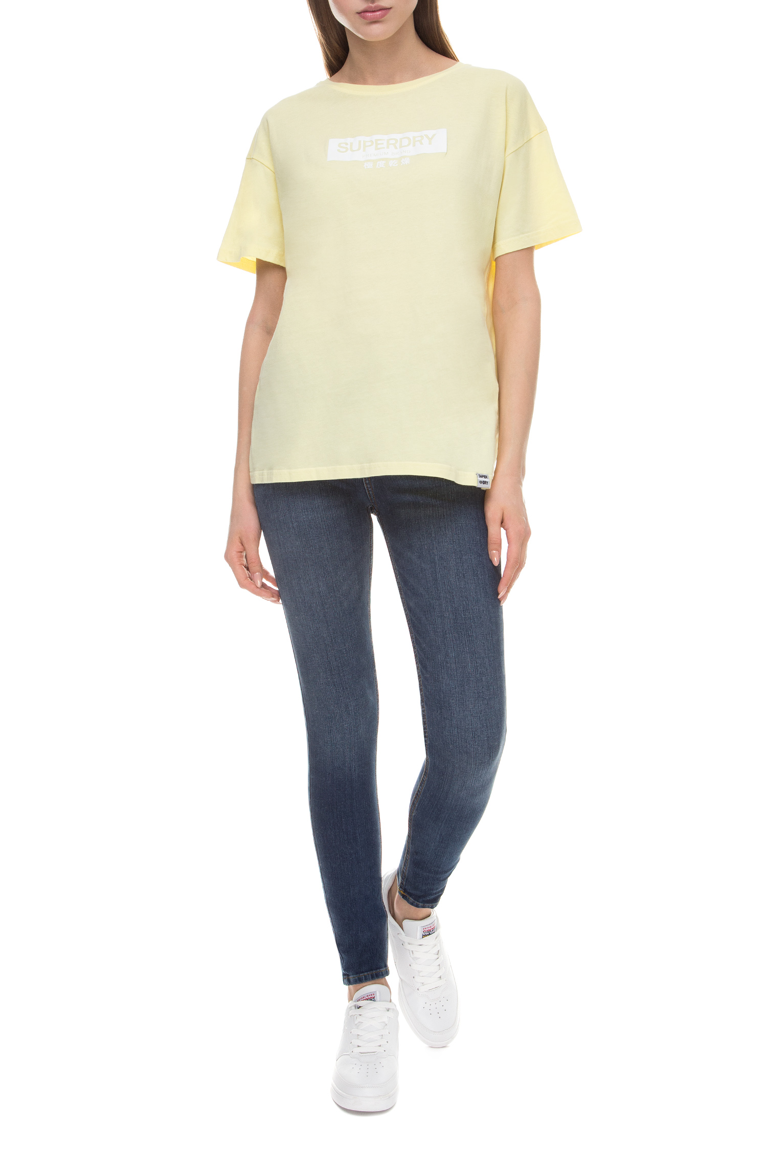 Женская желтая футболка SuperDry G10148YT;M2E