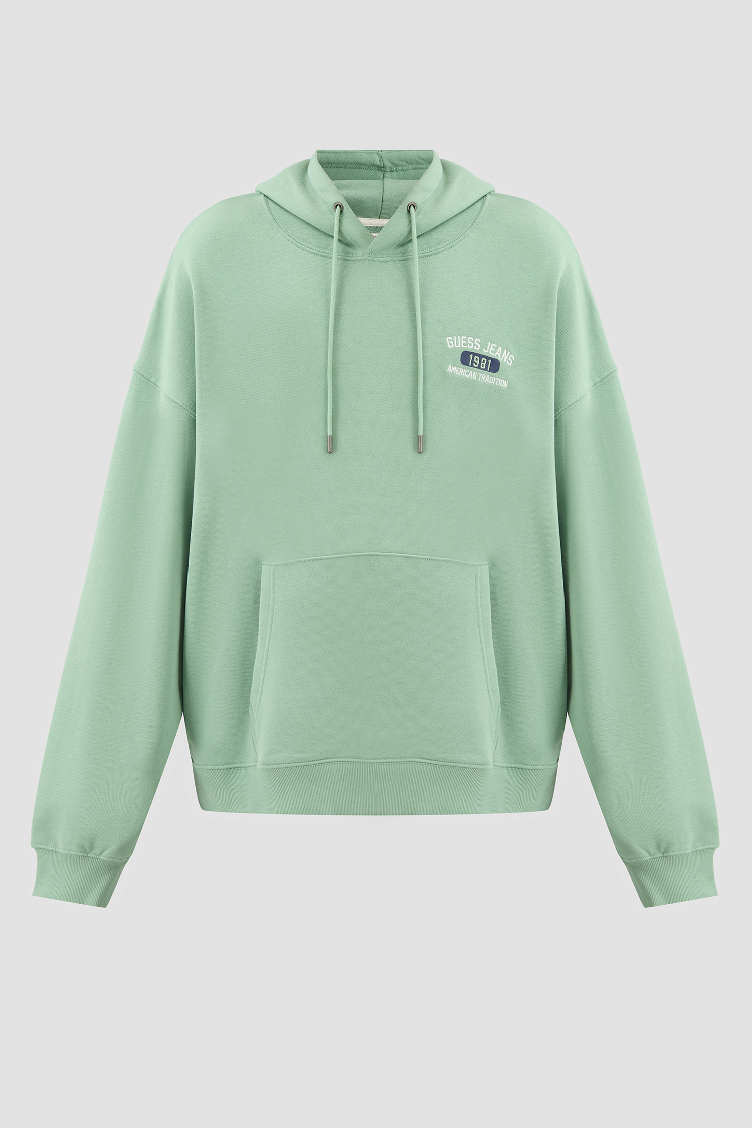 Мужское салатовое худи Guess Jeans M5RQ39.KCPR1;G8EJ