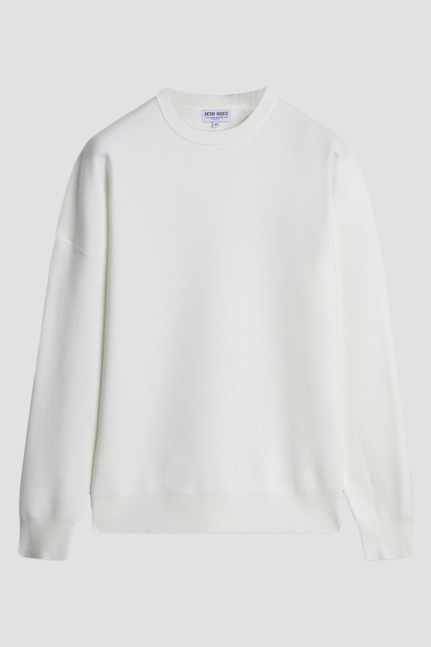 Чоловічий білий джемпер Antony Morato MMSW01544.YA500082;1011