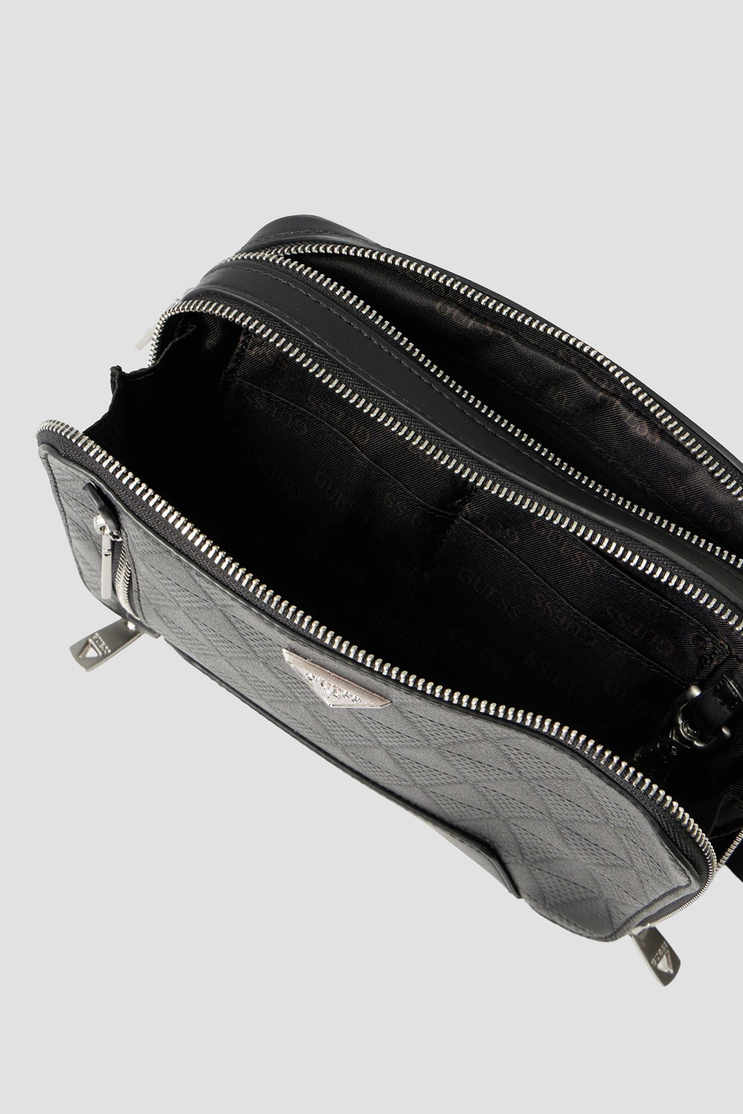 Мужская черная сумка Guess HMTOTE.P6139;BLA