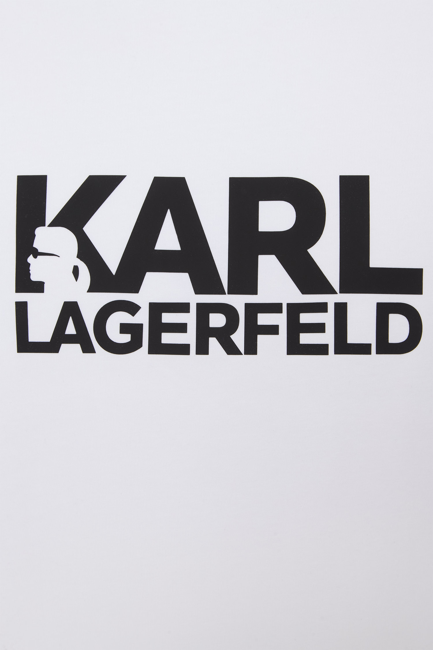 Мужская белая футболка Karl Lagerfeld 552235.755087;10