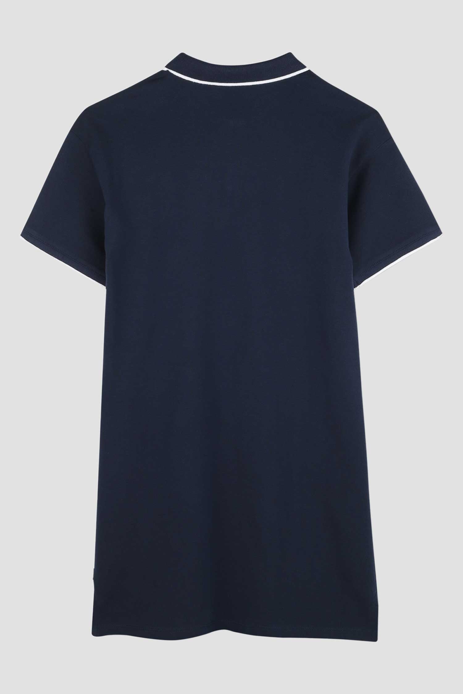 Детское темно-синее платье BOSS kids J52133;849