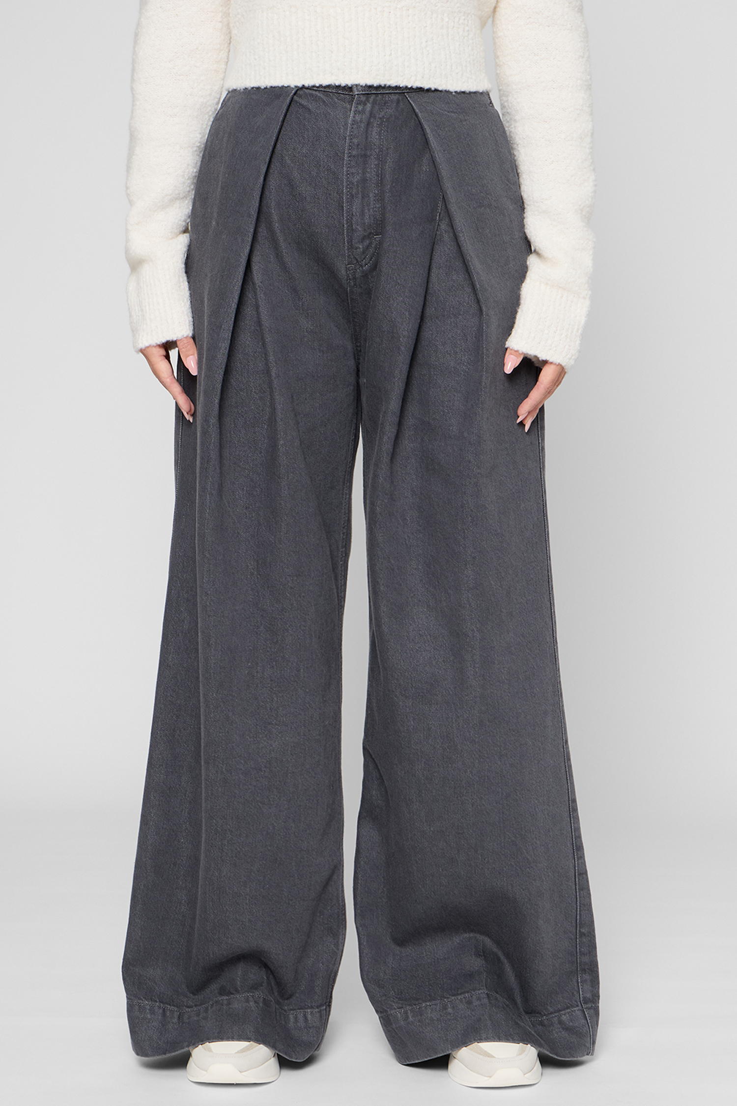 Женские темно-серые джинсы BOSS 50546860;028