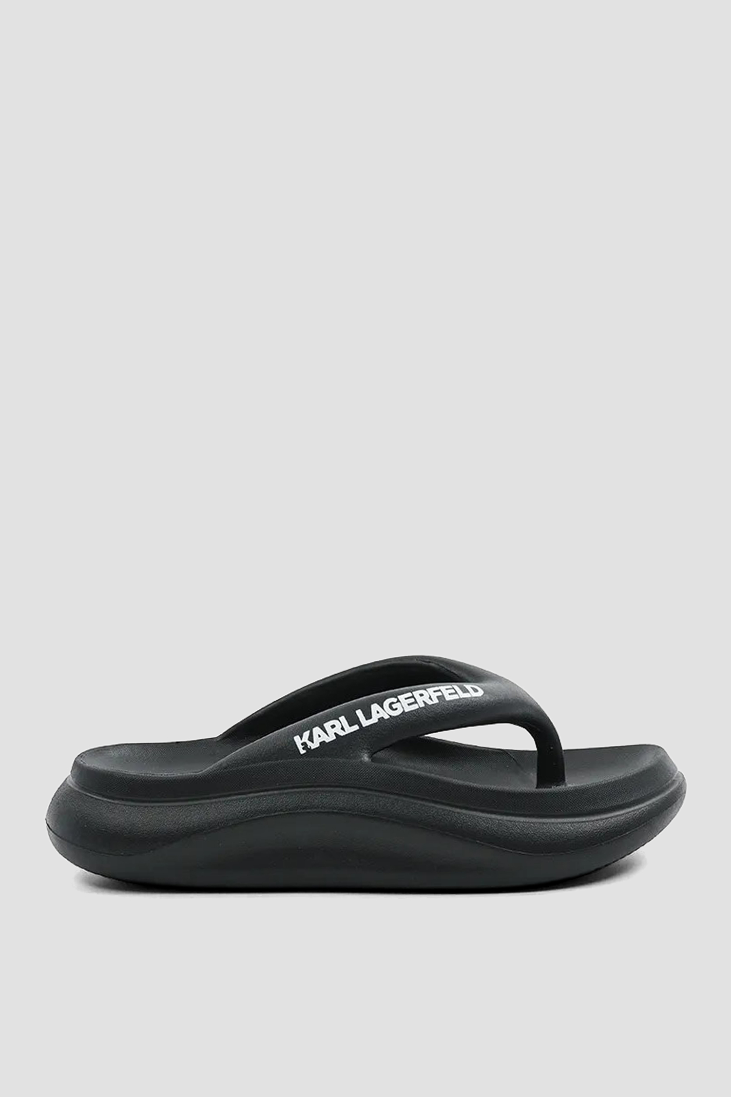 Женские черные вьетнамки Karl Lagerfeld KL85025;V00