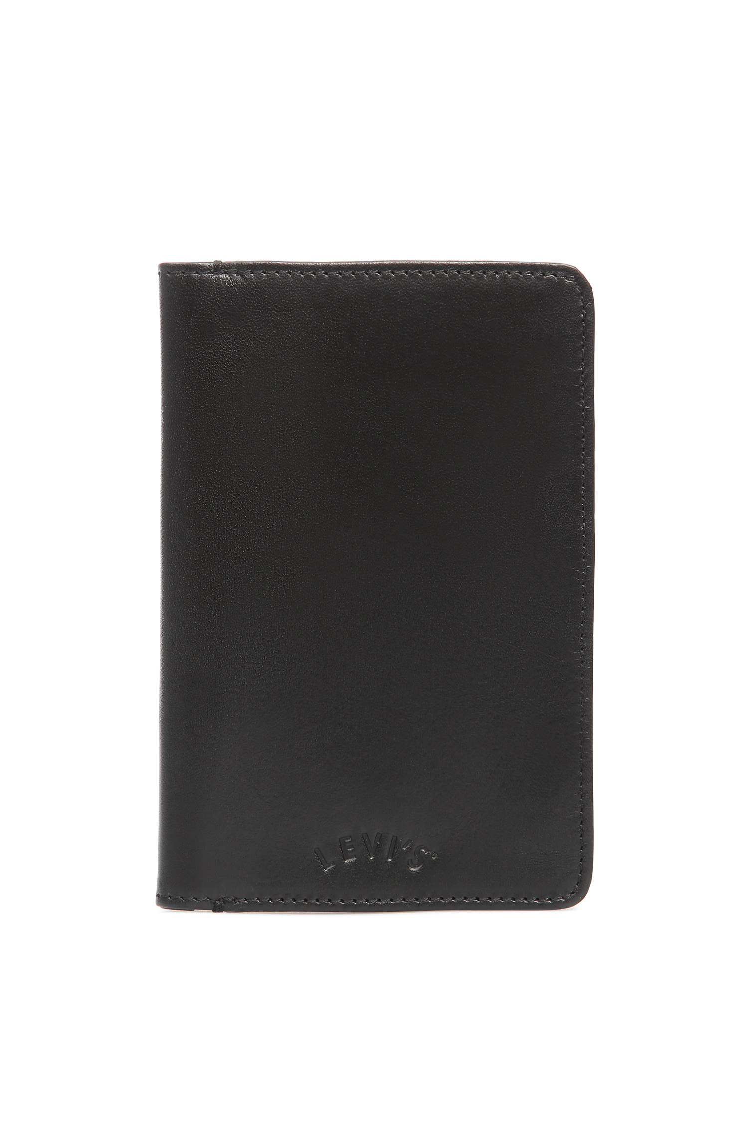 Мужская черная кожаная обложка для паспорта Levi’s® 228881;4.59