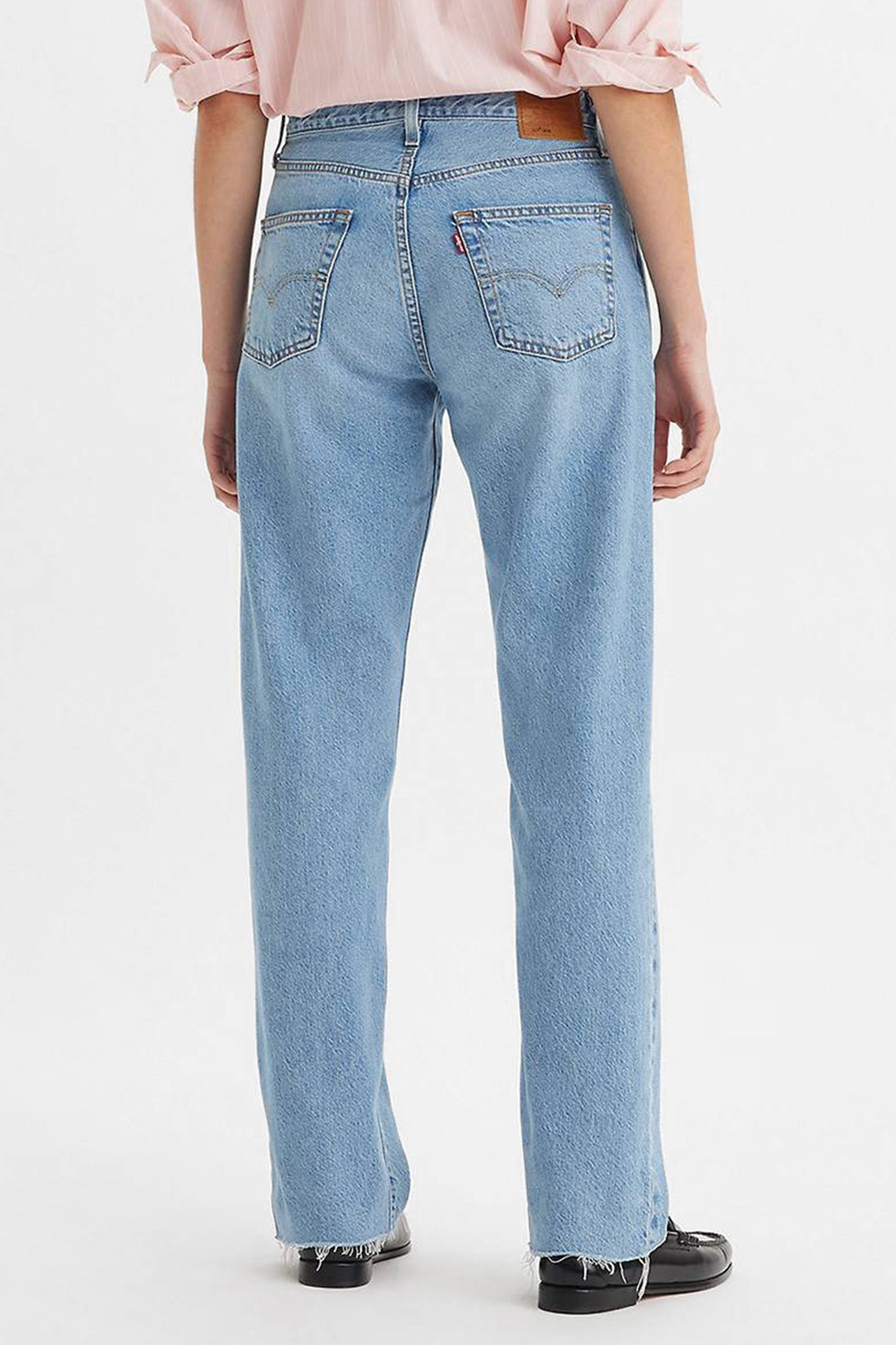 Женские голубые джинсы 501®'90S Straight Levi’s® A8421;0001