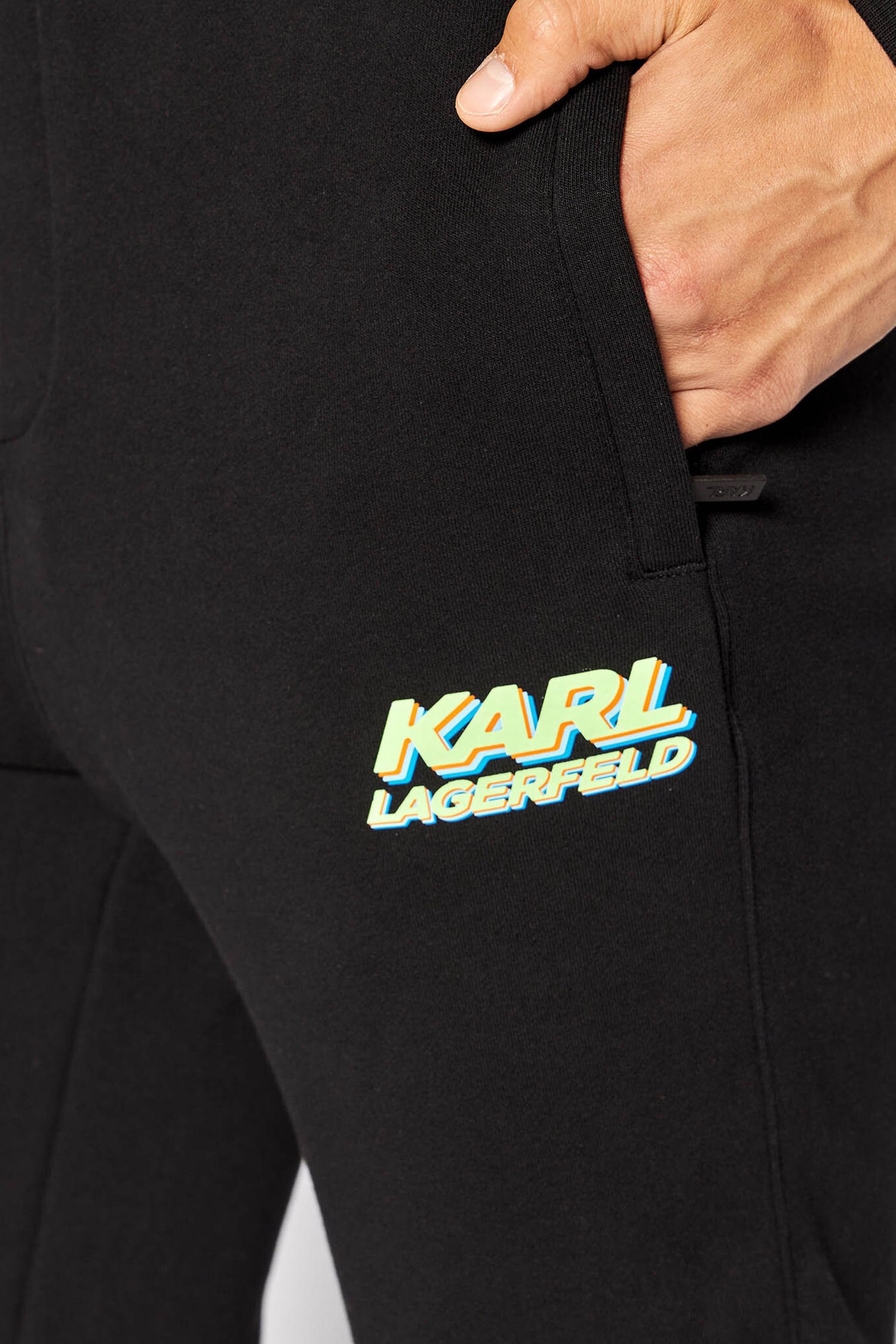 Мужские черные спортивные брюки Karl Lagerfeld 523910.705081;990
