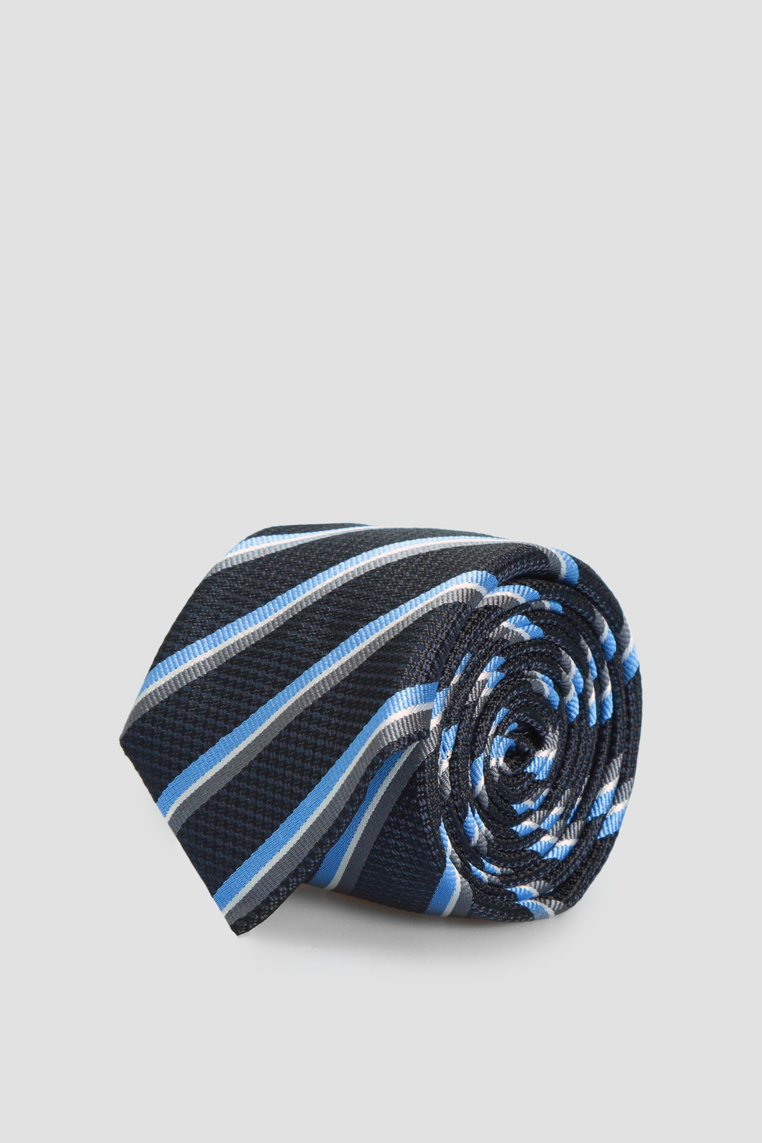 Мужской черный шелковый галстук BOSS 50461848;404