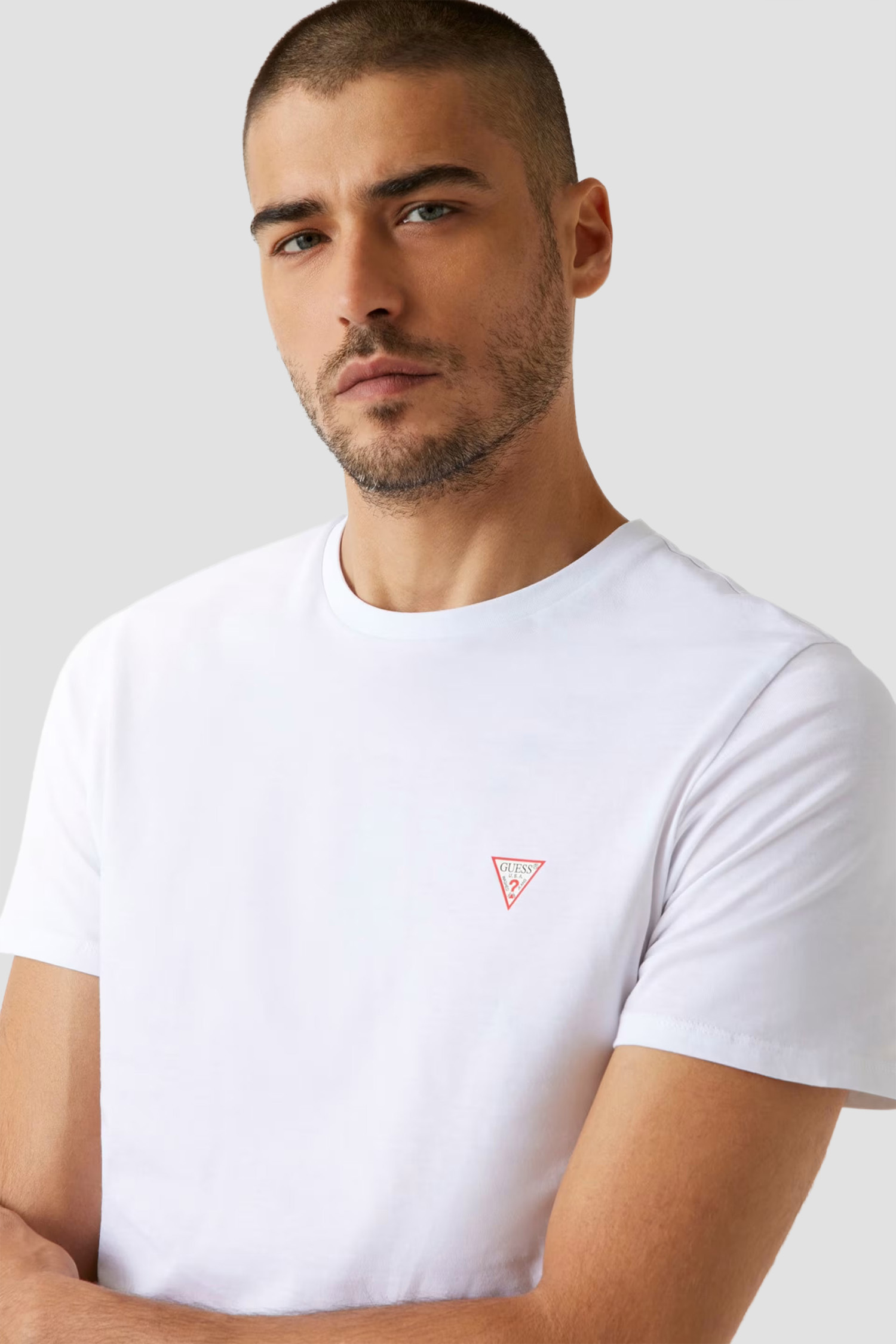 Мужская белая футболка Guess M2YI36.I3Z14;G011