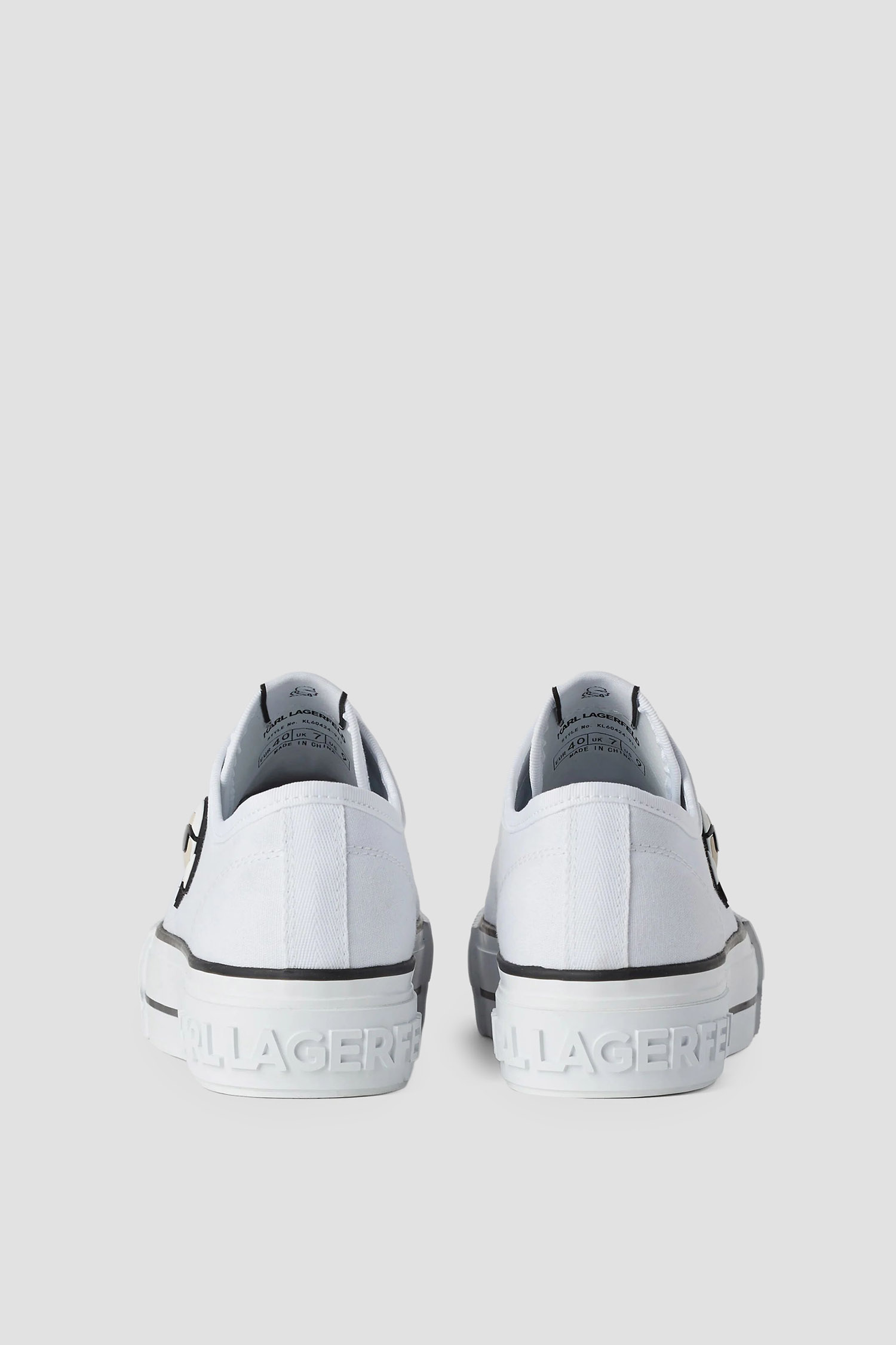 Жіночі білі кеди KAMPUS MAX Karl Lagerfeld KL60424;911
