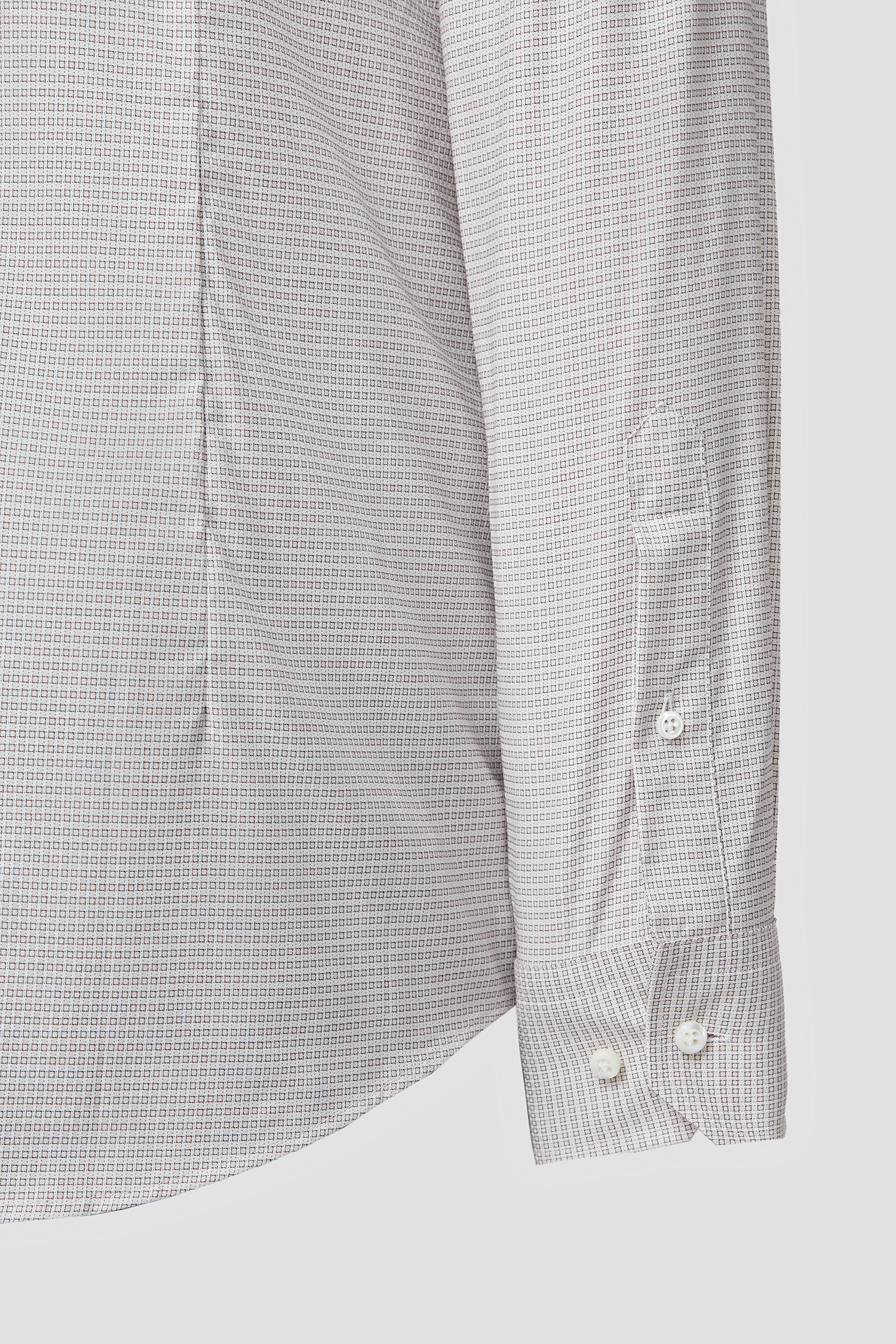 Чоловіча сіра сорочка з візерунком BOSS 50502215;260