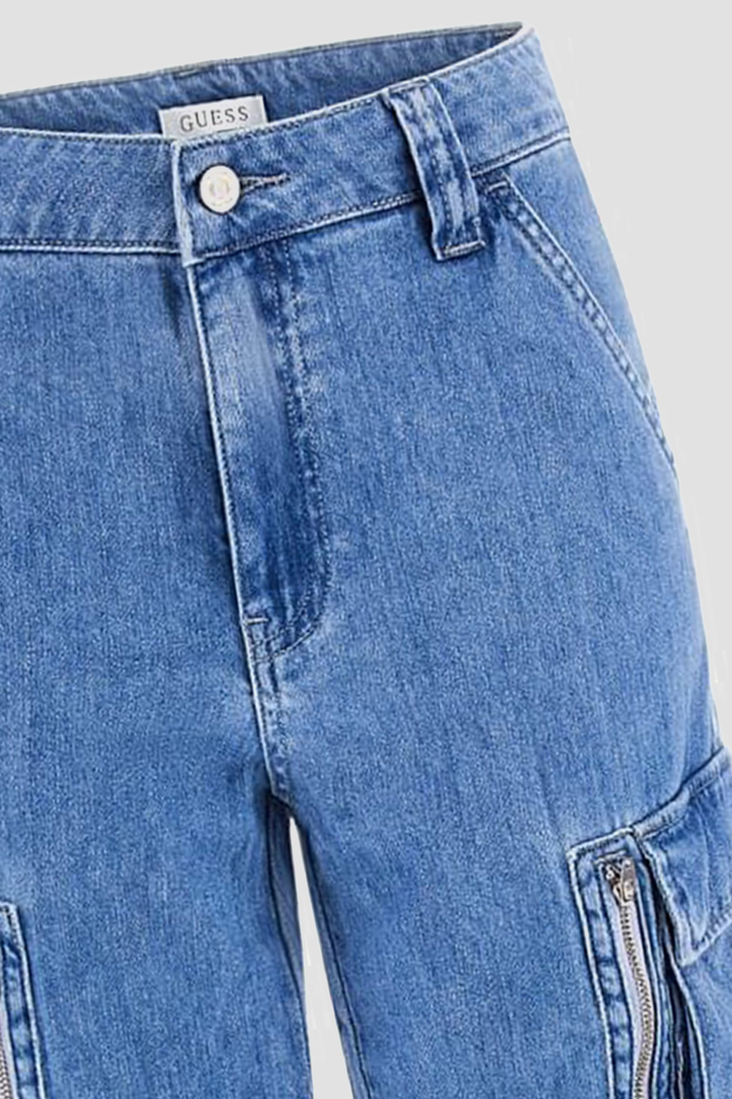Жіночі блакитні джинси Guess W4RA97.D58L1;JU1K