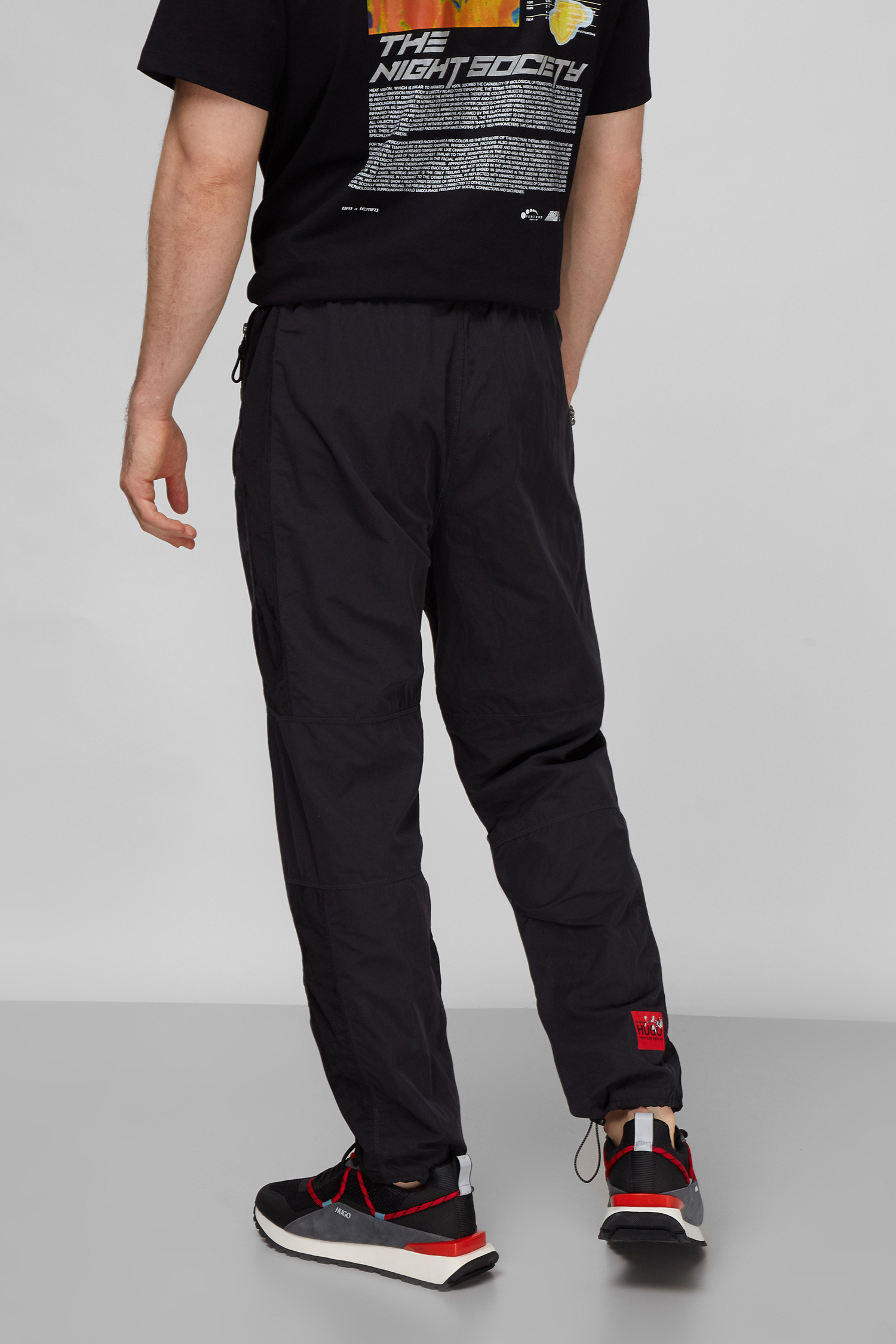 Мужские черные спортивные брюки HUGO 50463826;001