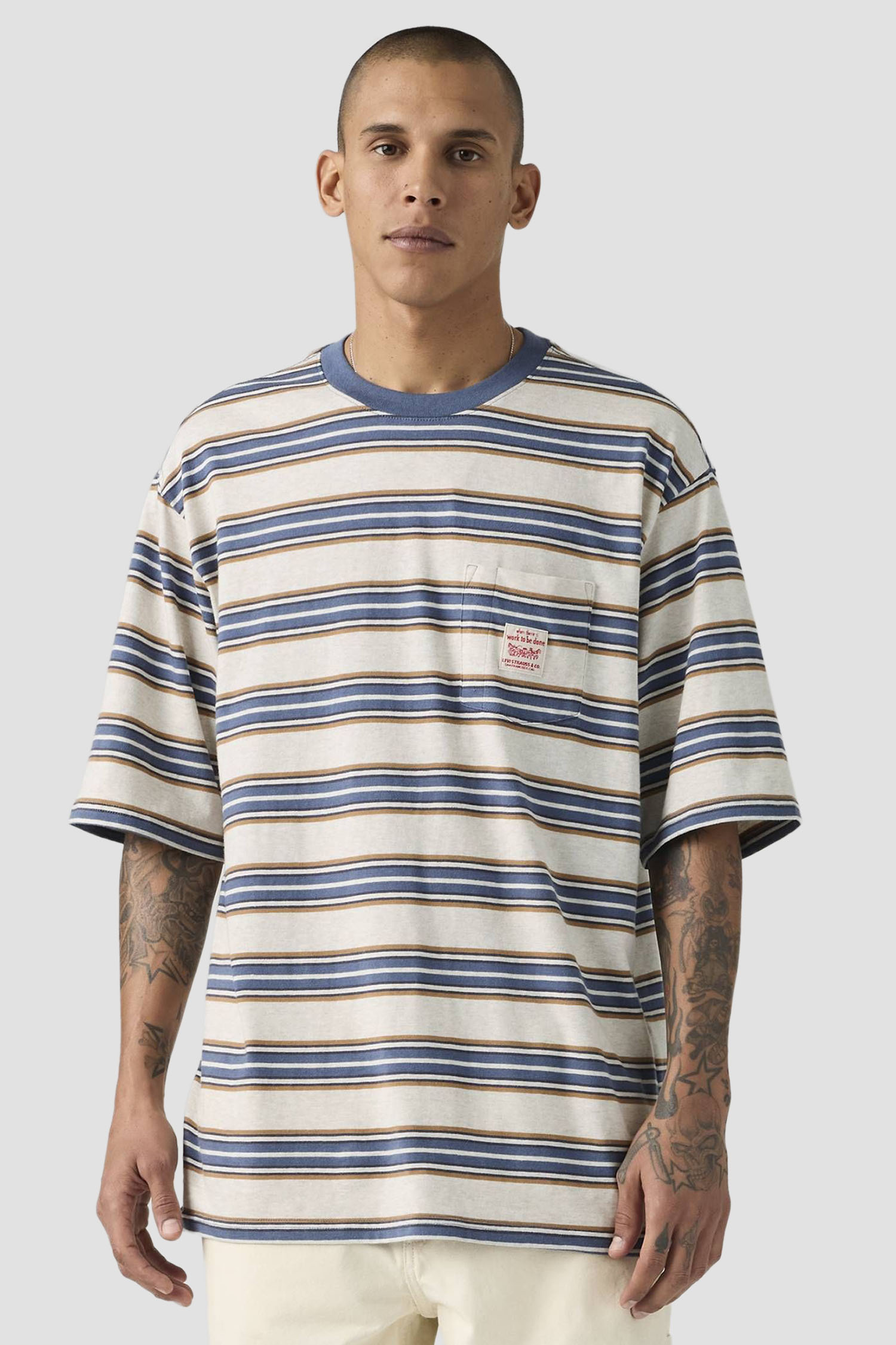 Чоловіча футболка у смужку Levi’s® A5850;0027
