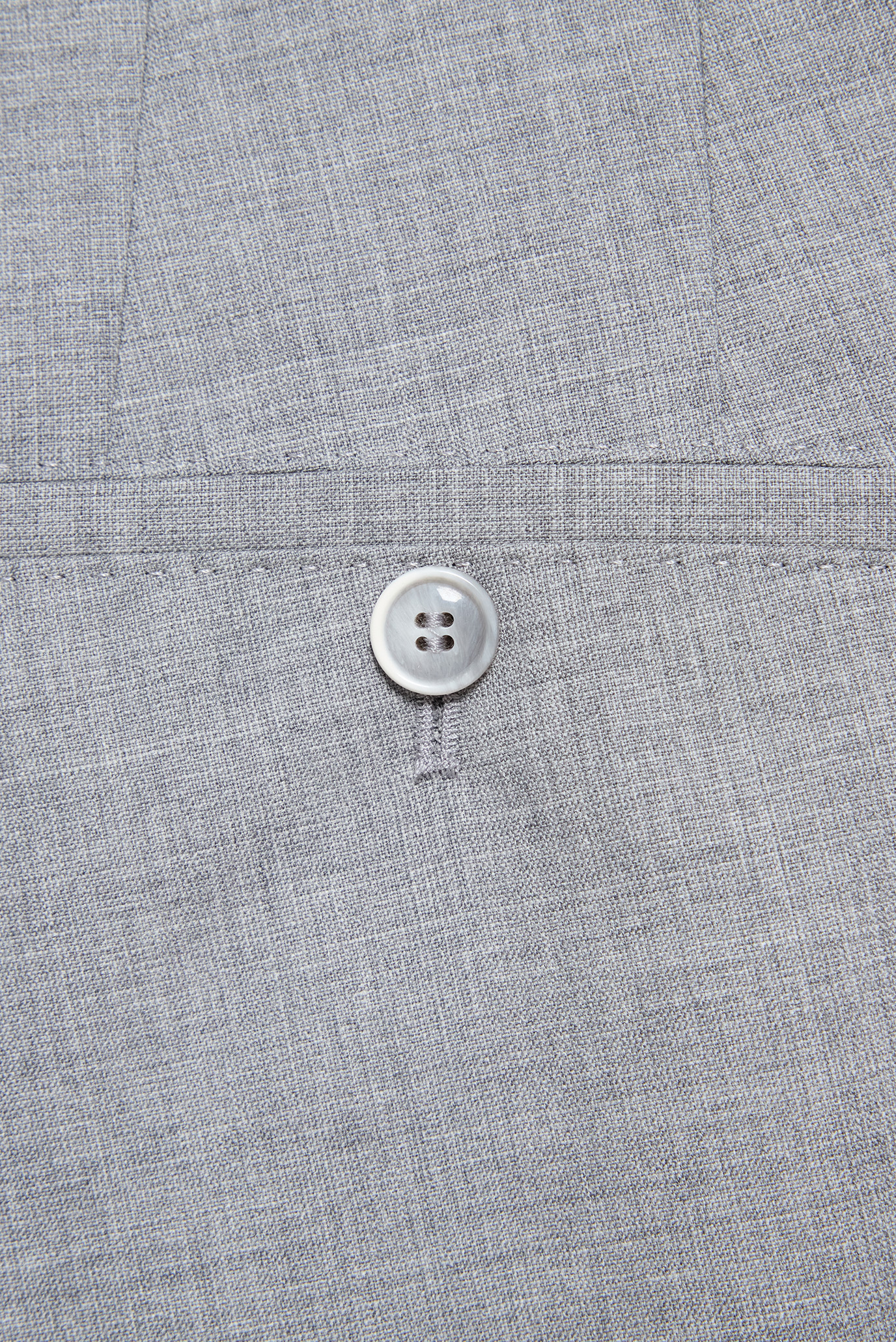 Чоловічі сірі вовняні брюки BOSS 50555450;041