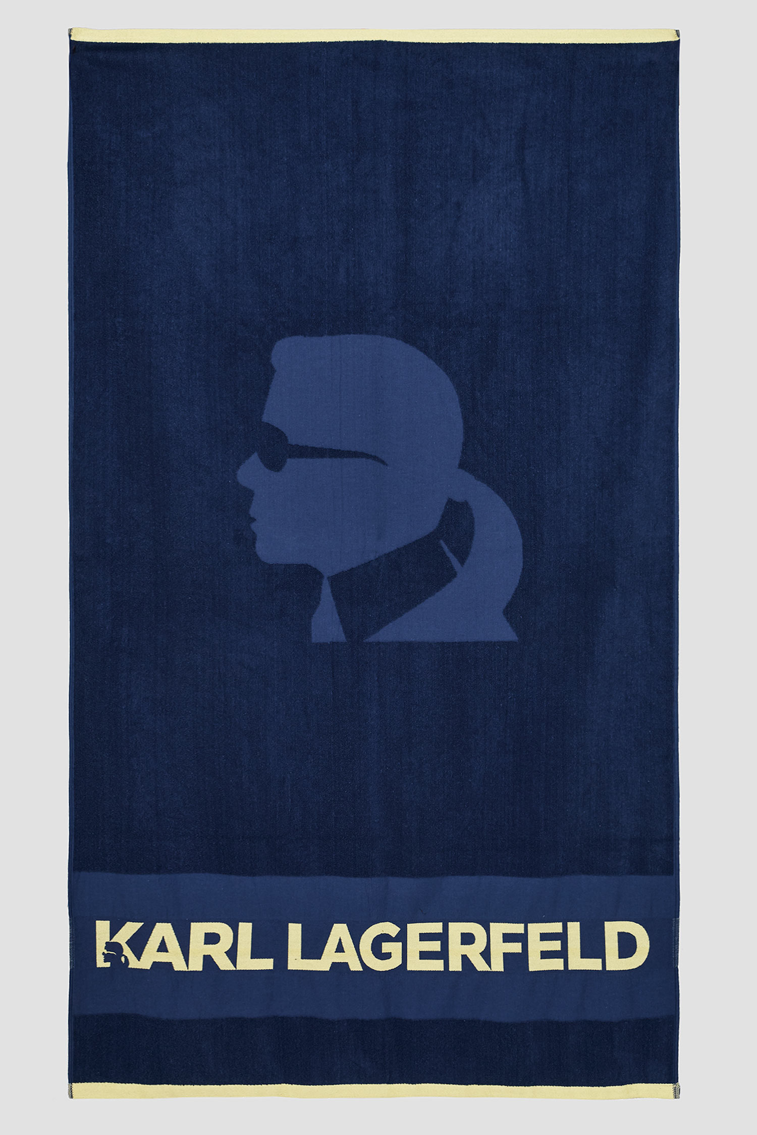 Синее пляжное полотенце Karl Lagerfeld KL20TW01;NAVY