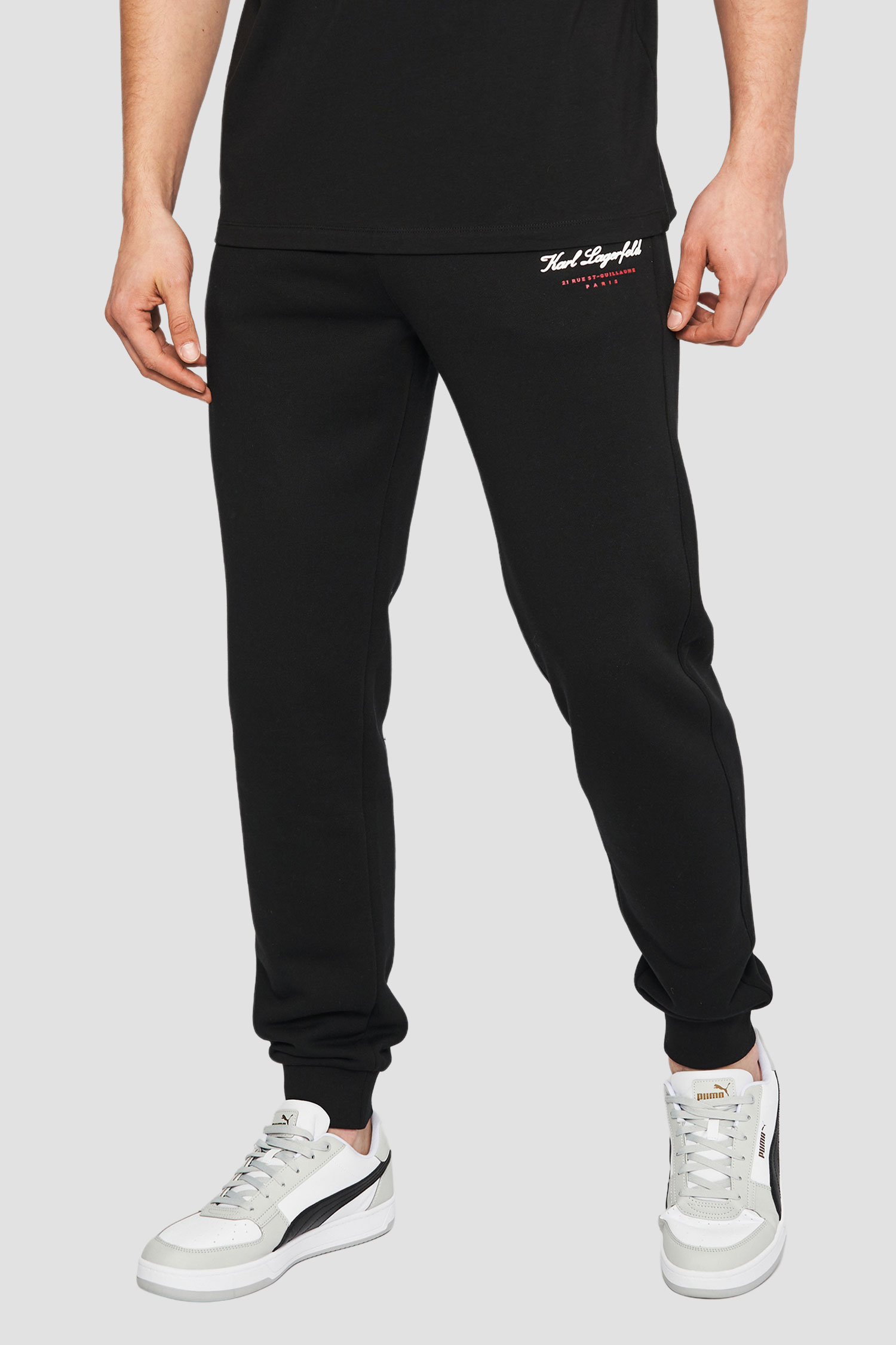 Чоловічі чорні спортивні штани Karl Lagerfeld 534910.705425;990