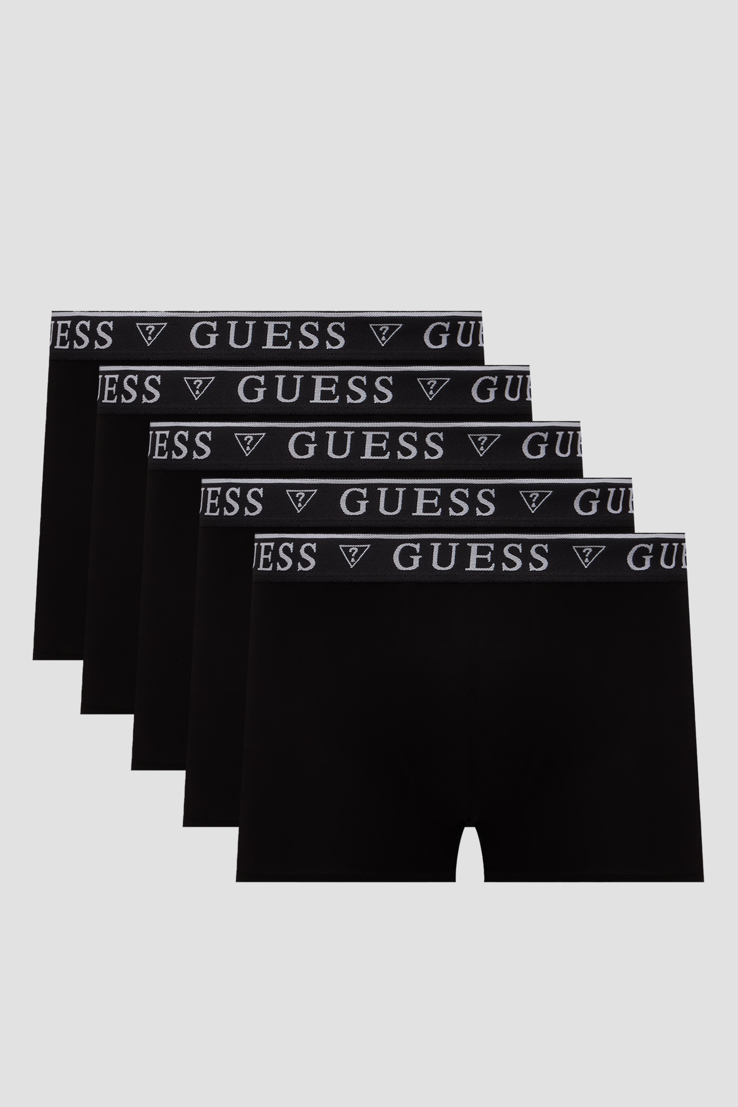 Чоловічі чорні боксери (5 шт) Guess U4YG16.K6YW1;JBLK