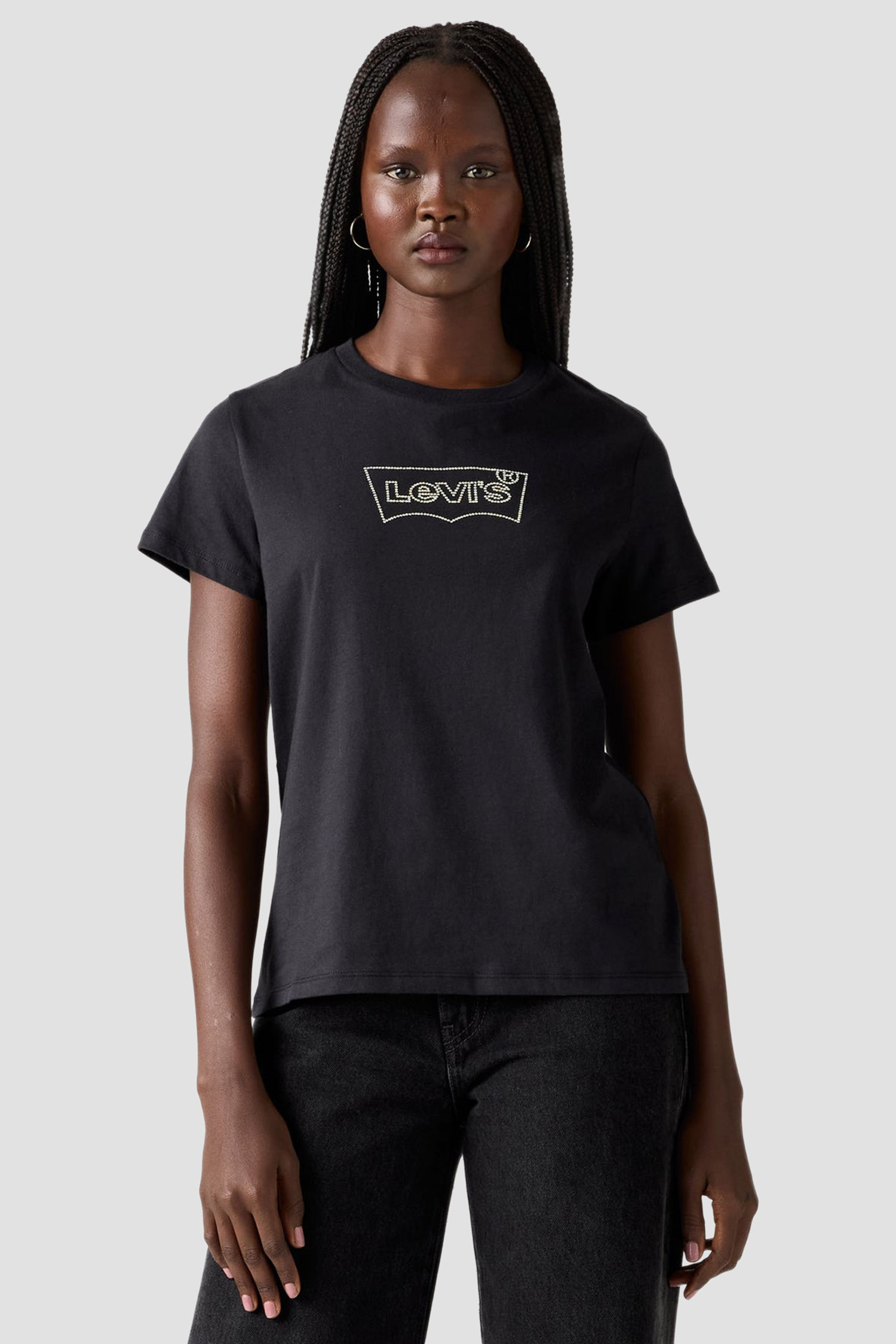 Жіноча чорна футболка Levi’s® 17369;3272