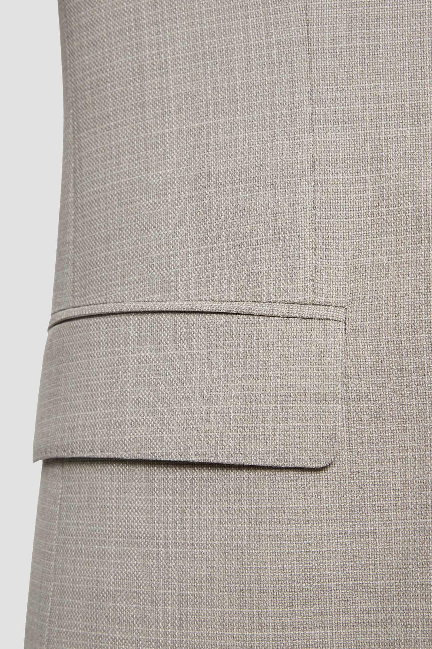 Чоловічий бежевий вовняний костюм (піджак, брюки) BOSS 50540973;275