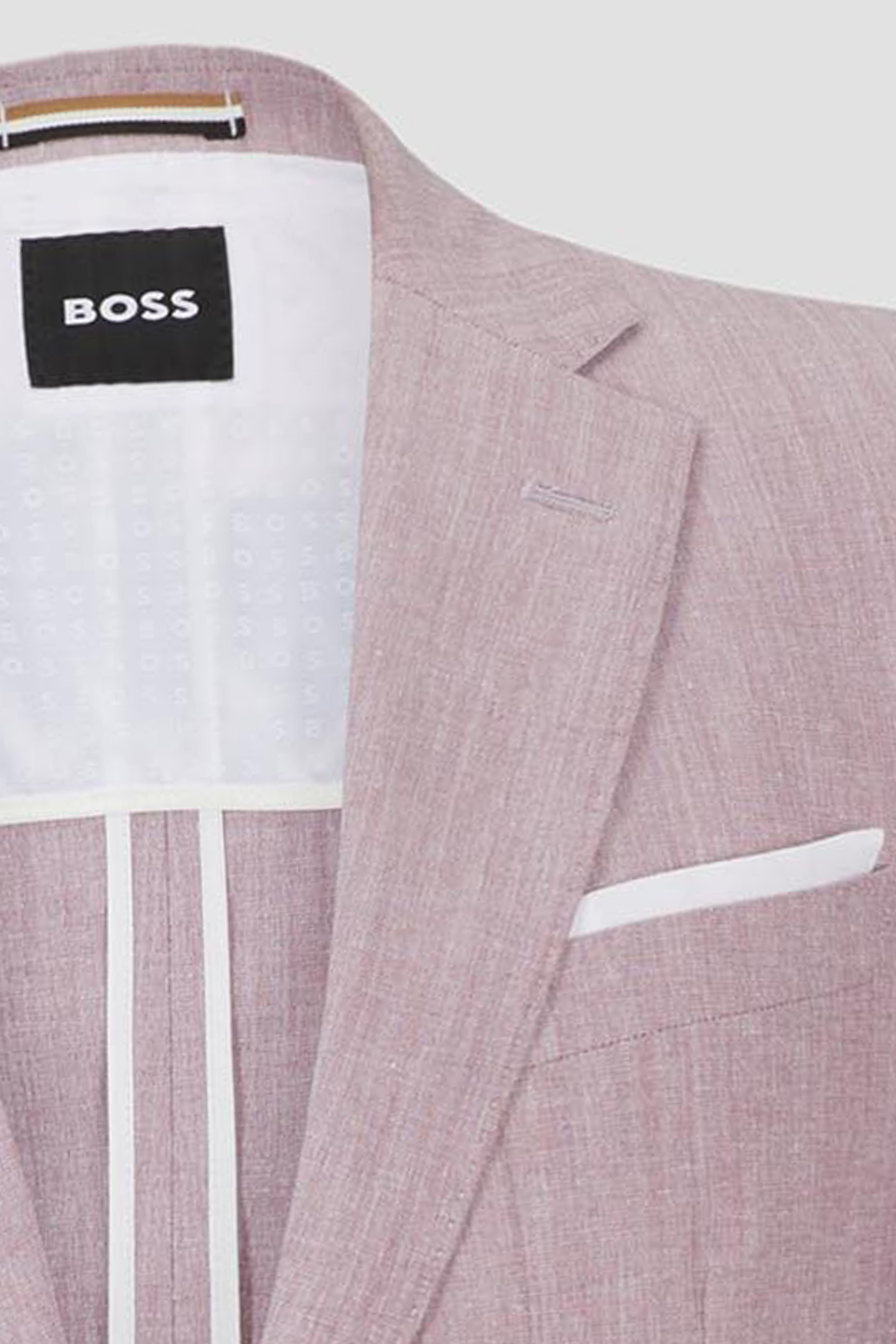 Чоловічий рожевий піджак BOSS 50514605;606
